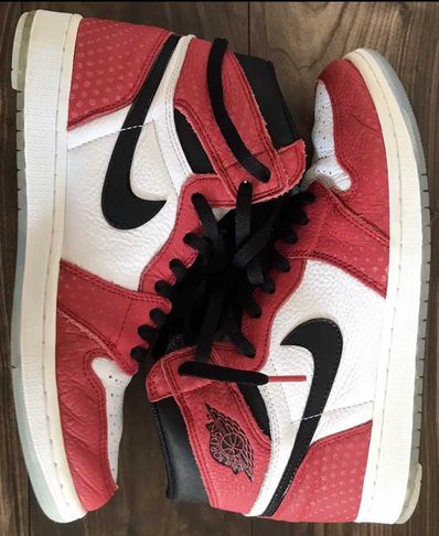 Spiderman × Nike Air Jordan 1 Origin Story "Gym Red/White/Photo Blue/Black"
