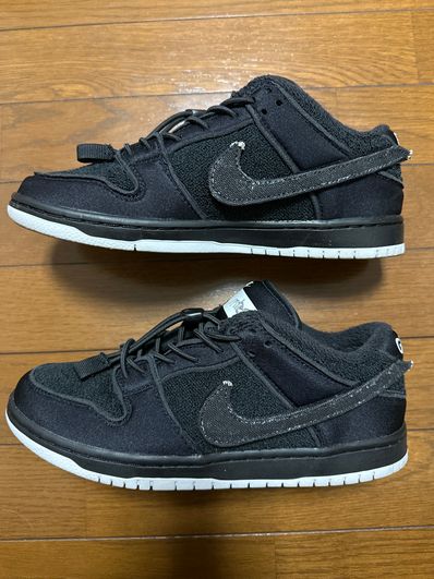 Gnarhunters × Nike SB Dunk Low "Black/White"