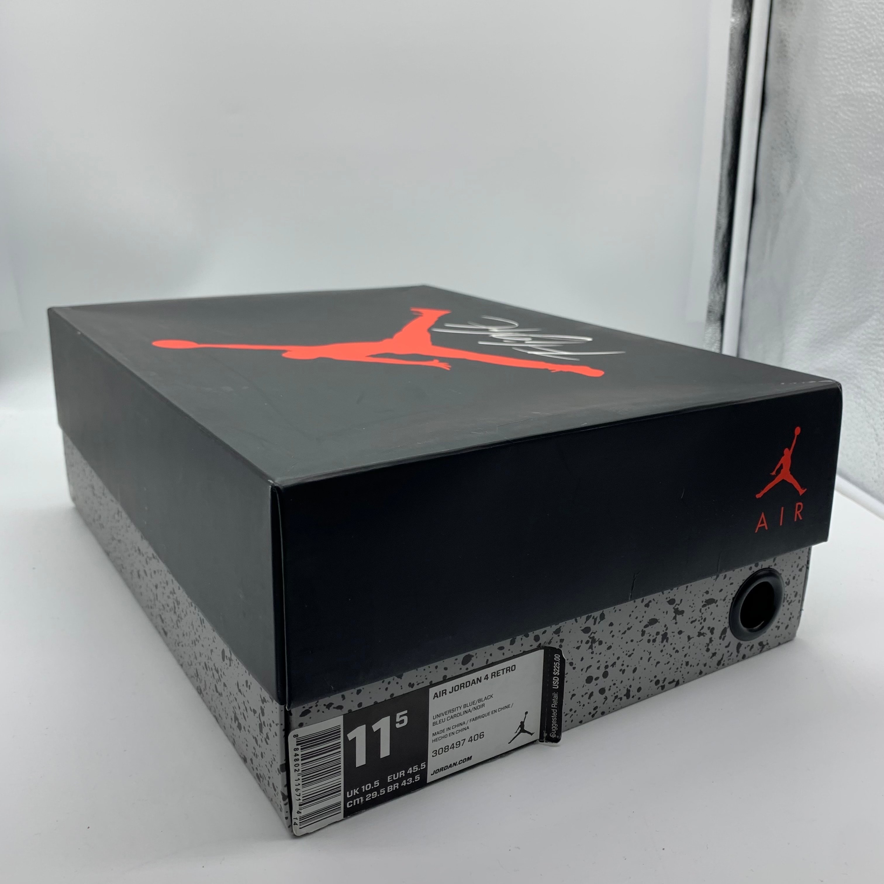 Travis Scott × Nike Air Jordan 4 Retro Cactus Jack "University Blue"