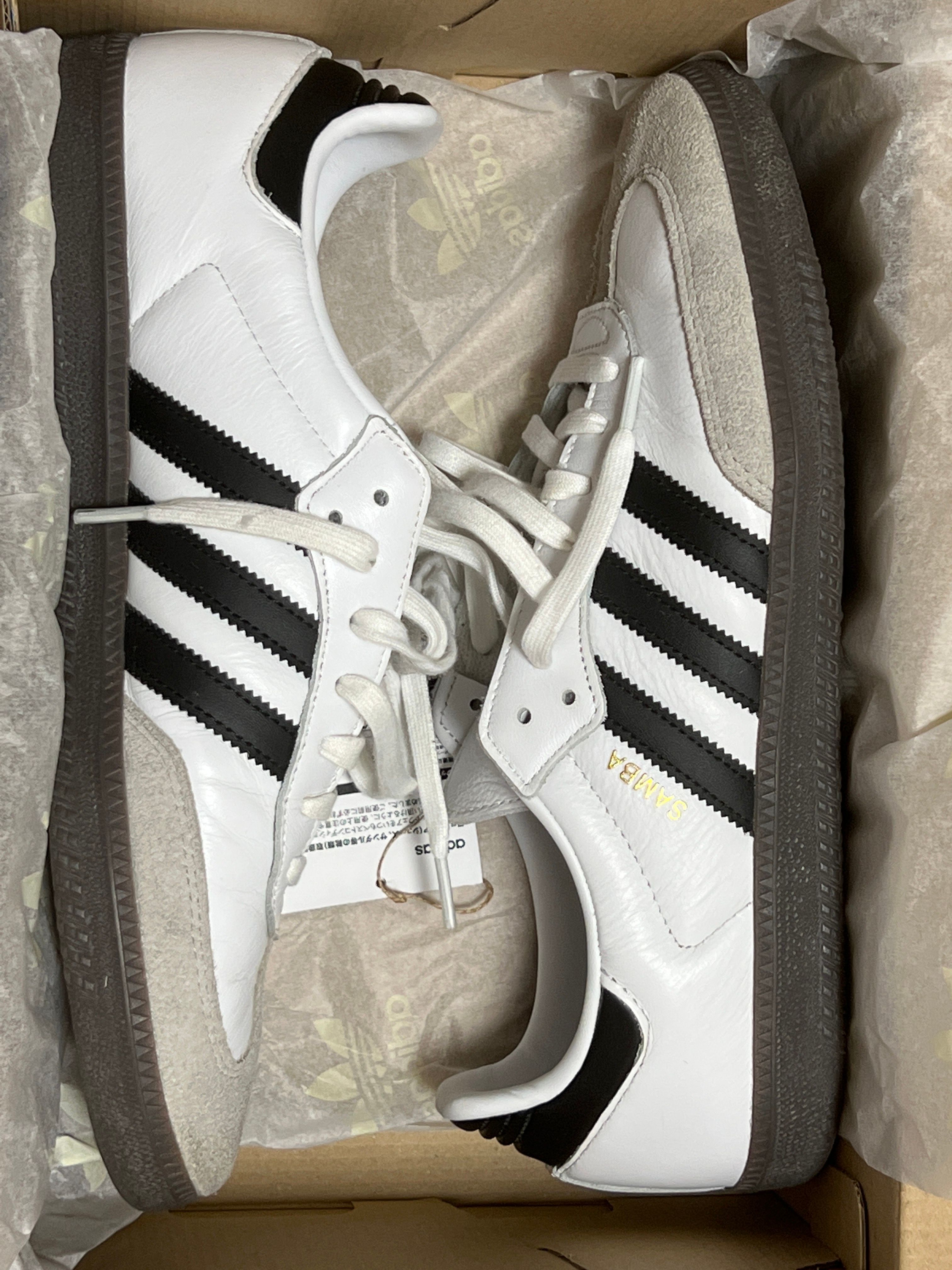 adidas Samba OG "Cloud White/Core Black/Clear Granite"
