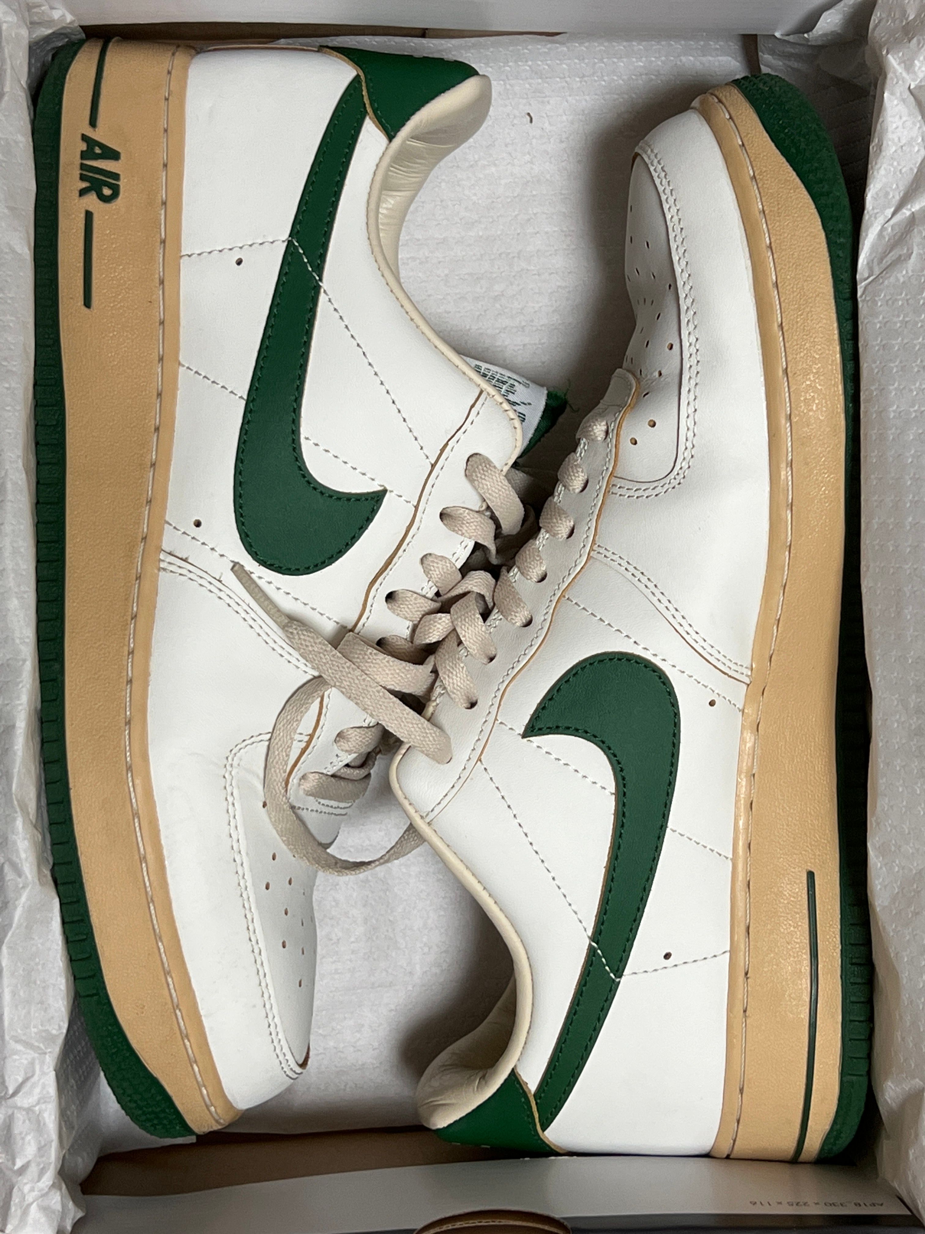 Nike Women's Air Force 1 Low "Green and Muslin"