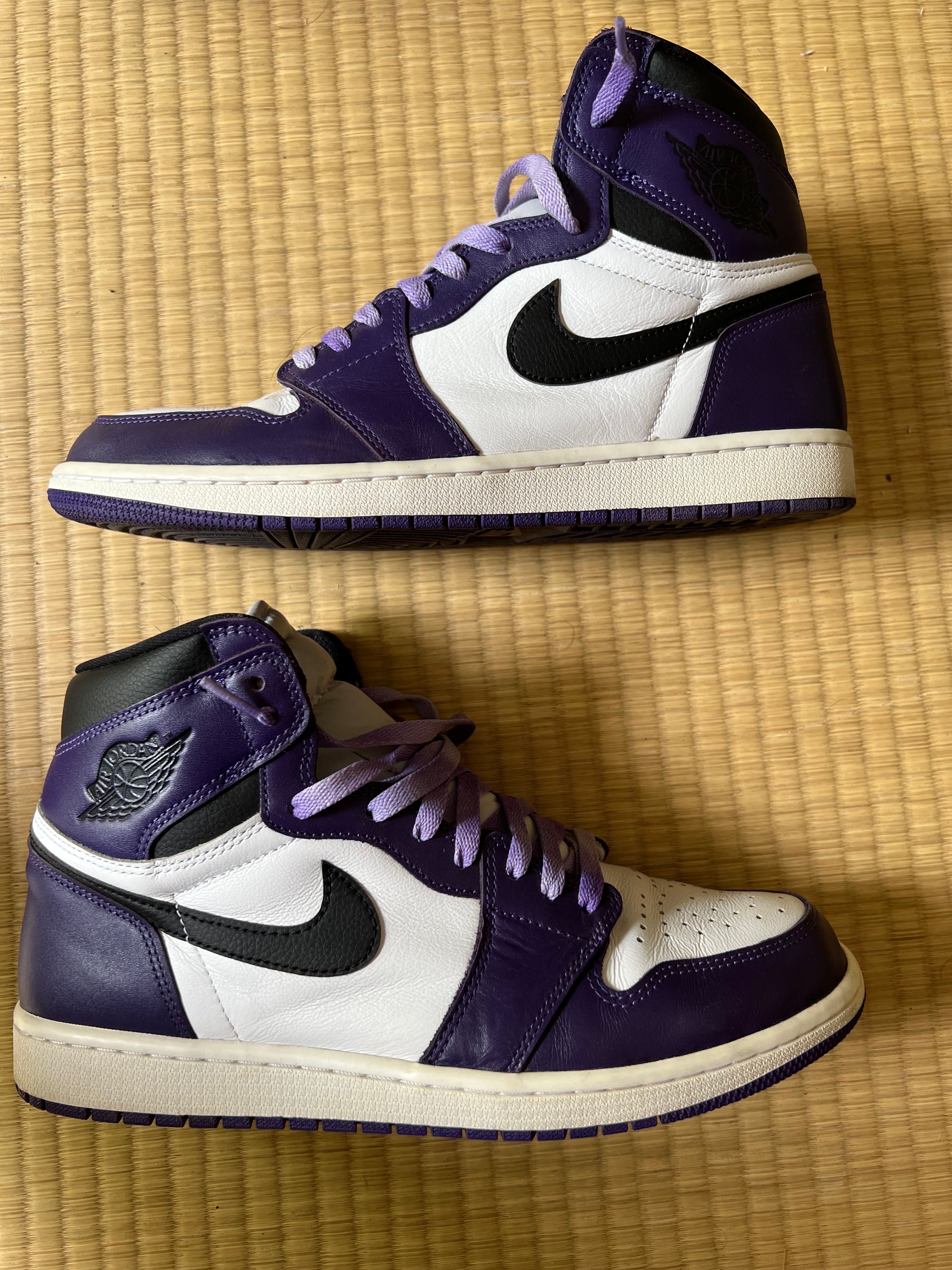 Nike Air Jordan 1 Retro High OG "Court Purple White/Black" (2020)   