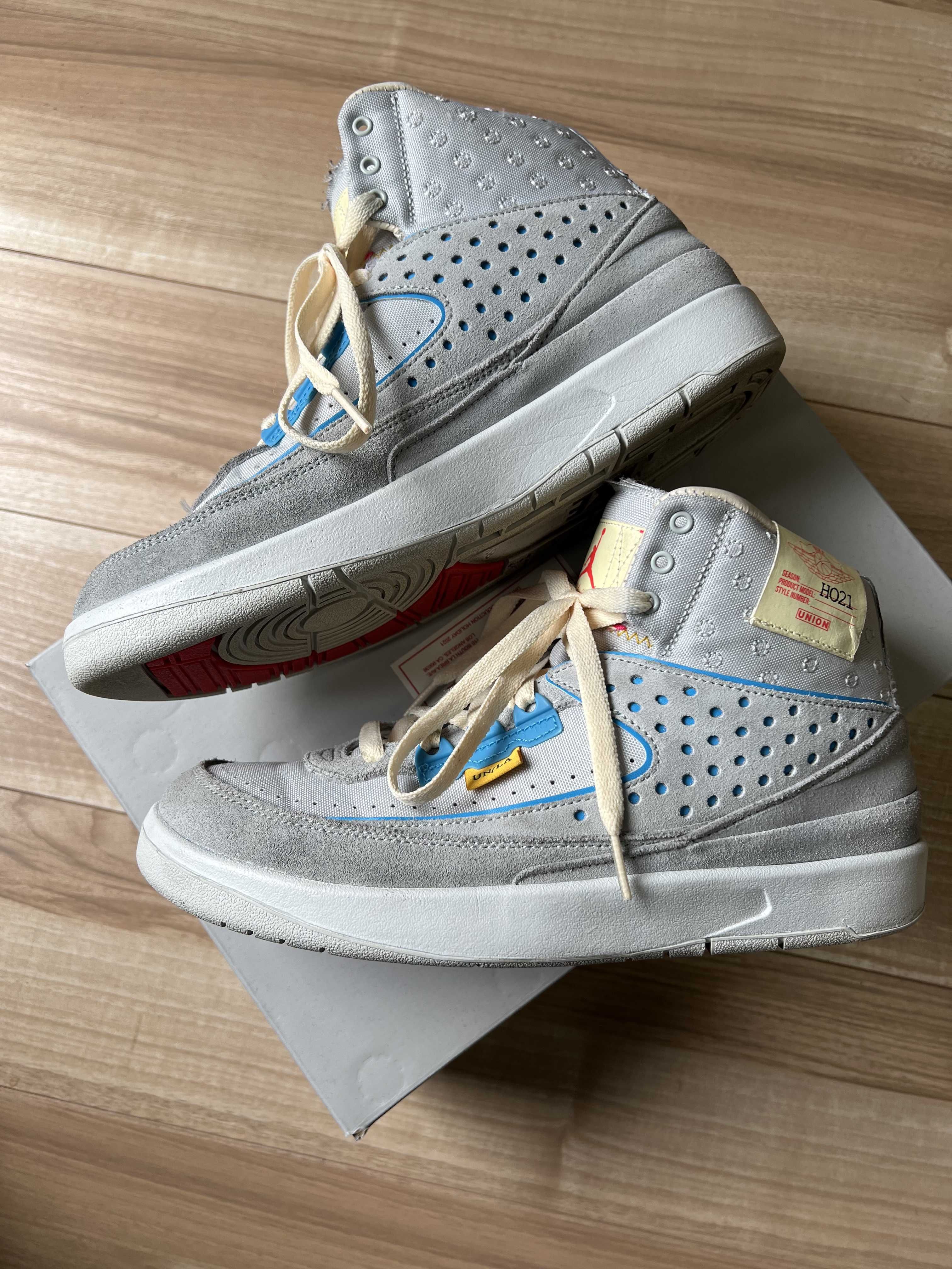 UNION × Nike Air Jordan 2 "Grey Fog"