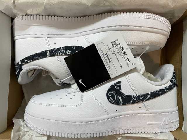 Nike Women's Air Force 1 Low '07 Essential "Black Paisley"