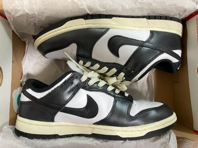 Nike Women's Dunk Low PRM Vintage "Black and White/Panda"