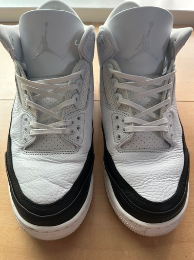 Fragment × Nike Air Jordan 3 "White/Black"
