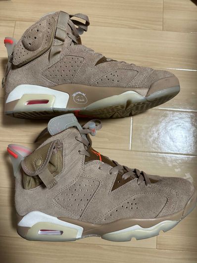 Travis Scott × Nike Air Jordan 6 "British Khaki"