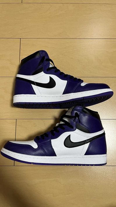 Nike Air Jordan 1 Retro High OG "Court Purple White/Black" (2020)