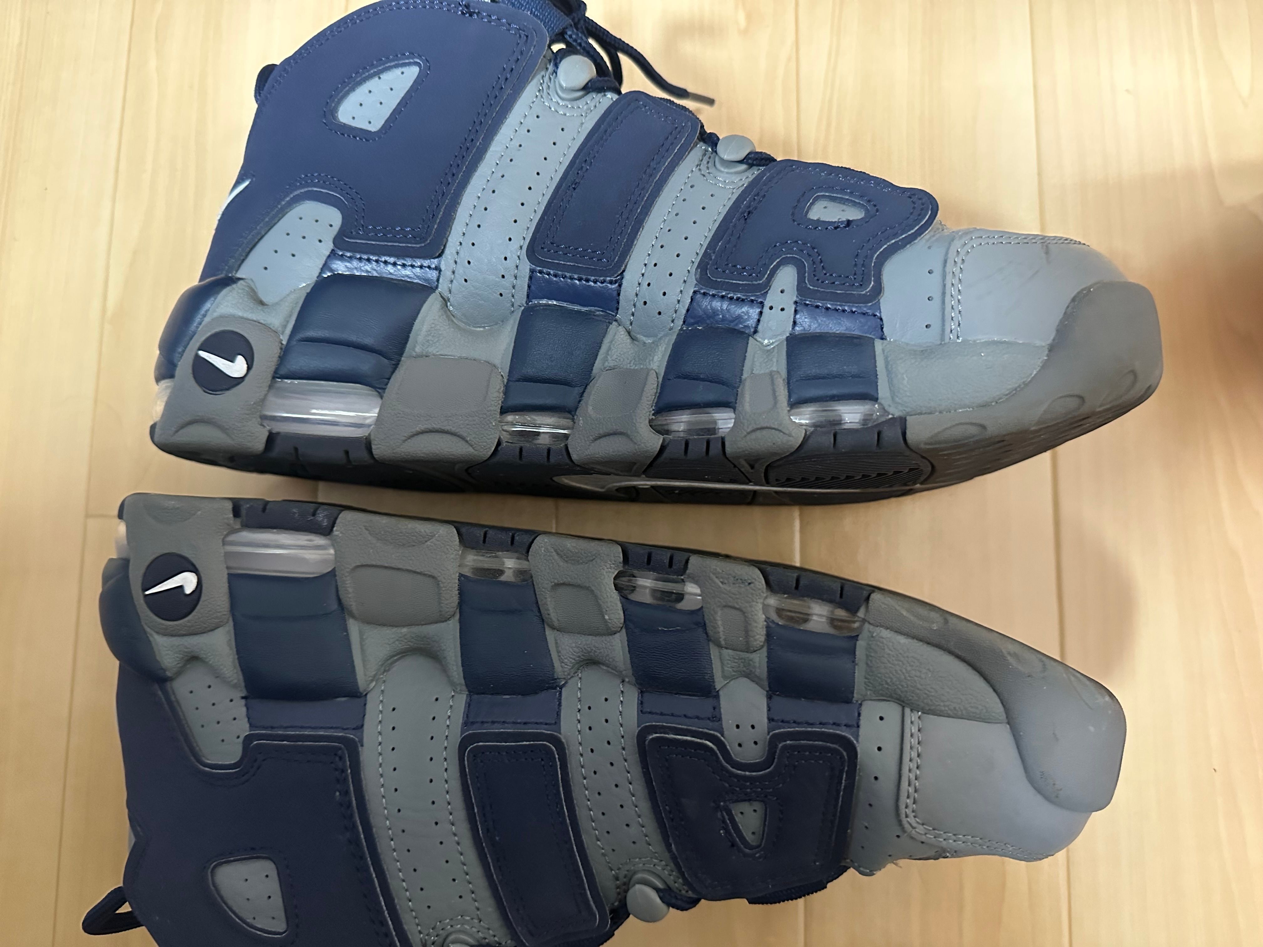 Nike Air More Uptempo '96 "Cool Grey/White/Midnight Navy"