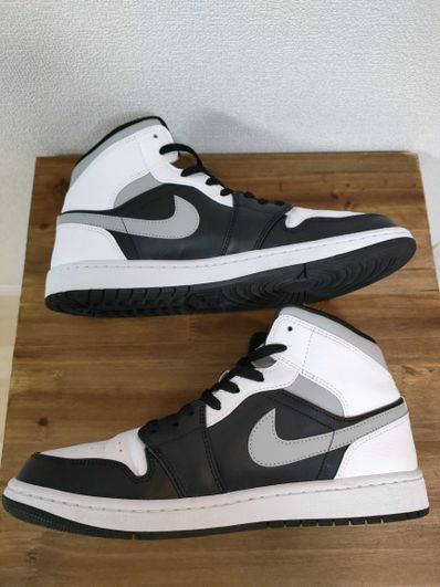 NIKE AIR JORDAN 1 MID "WHITE SHADOW"