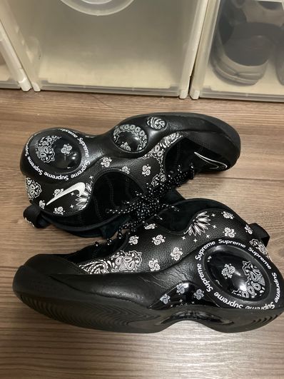 Supreme × Nike Air Zoom Flight 95 SP "Black/White"