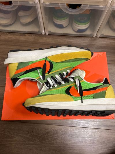 sacai × Nike LDV Waffle "Green"