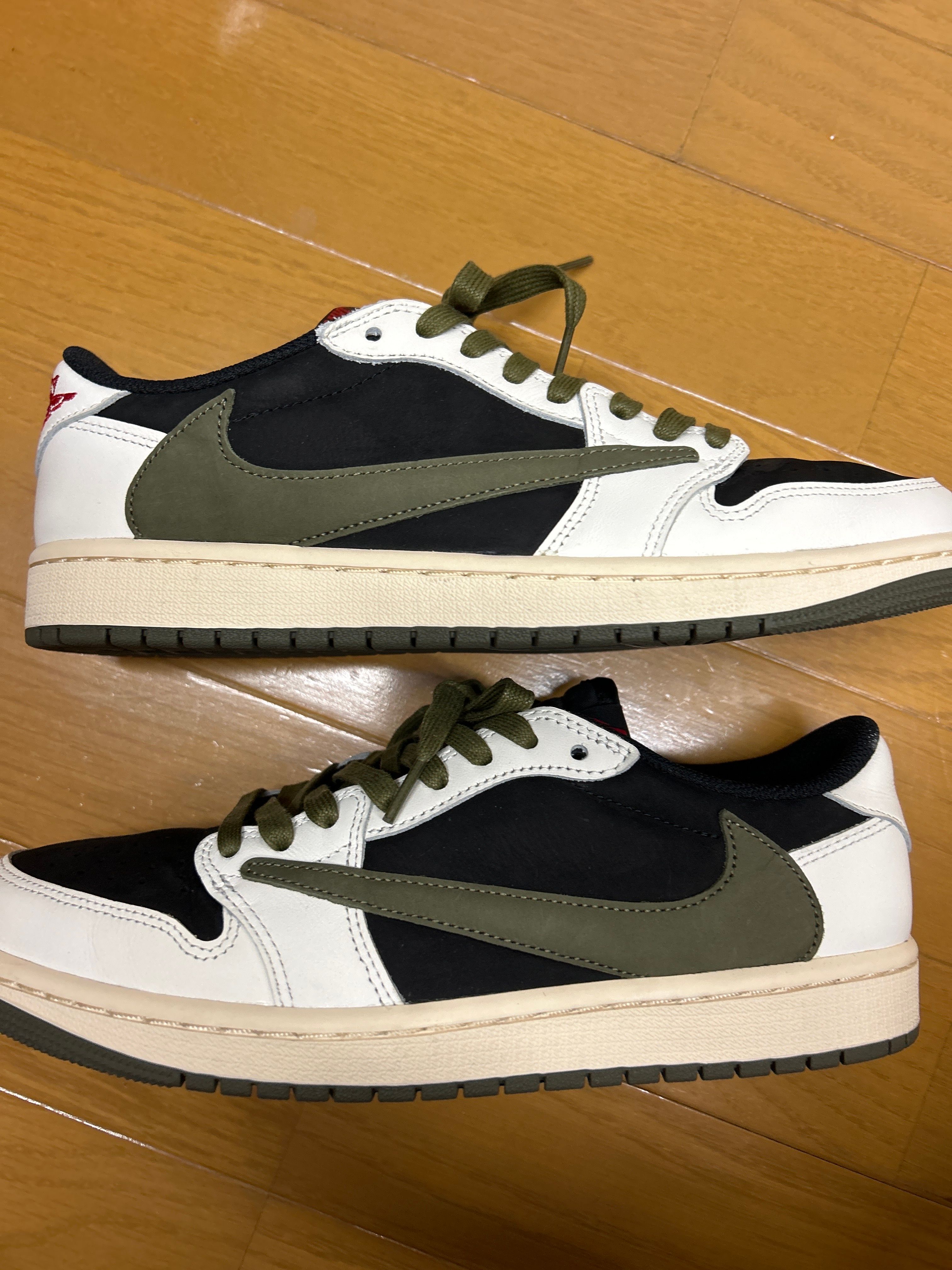 Travis Scott × Nike Women's Air Jordan 1 Low OG "Medium Olive"