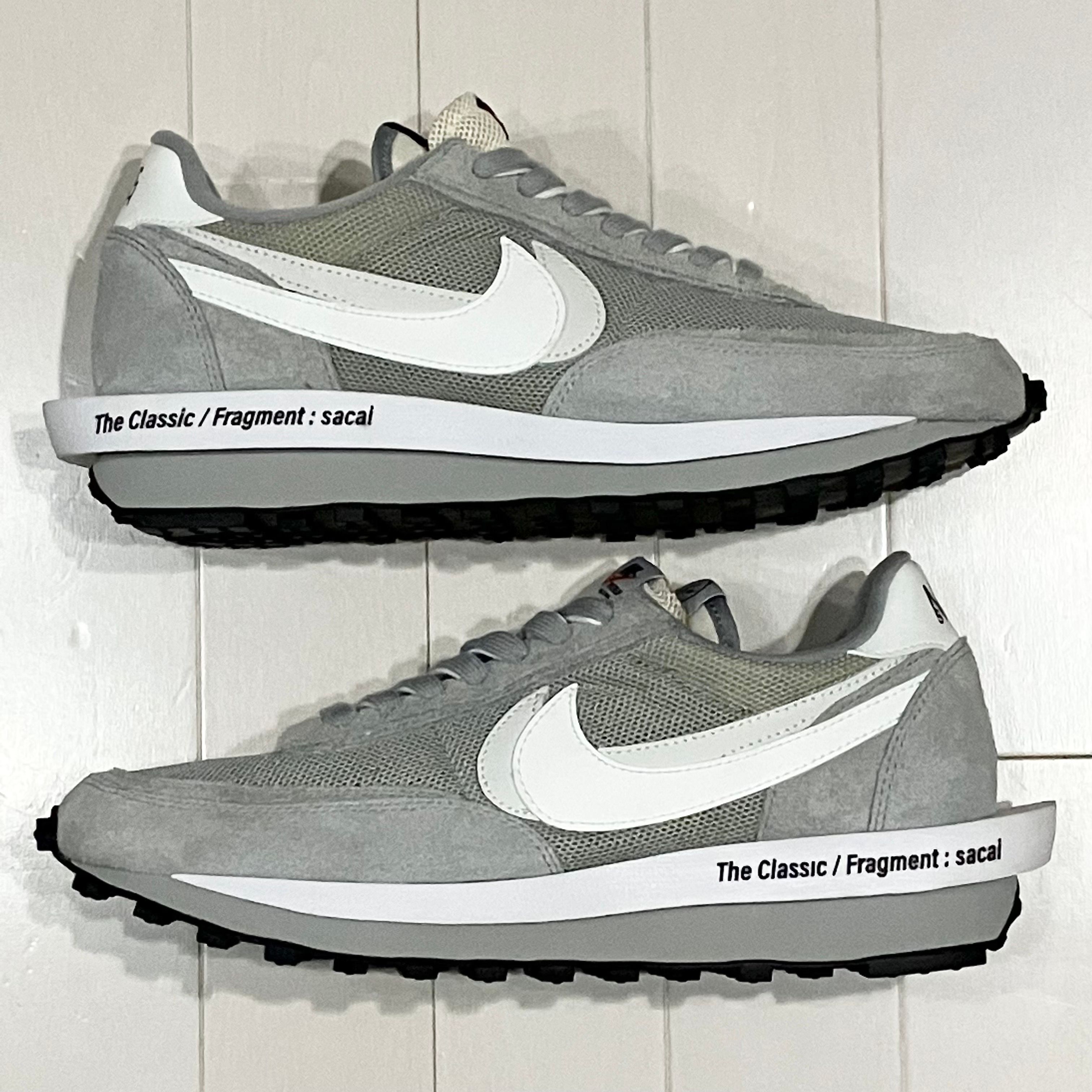 Fragment × sacai × Nike LD Waffle "Light Smoke Grey"