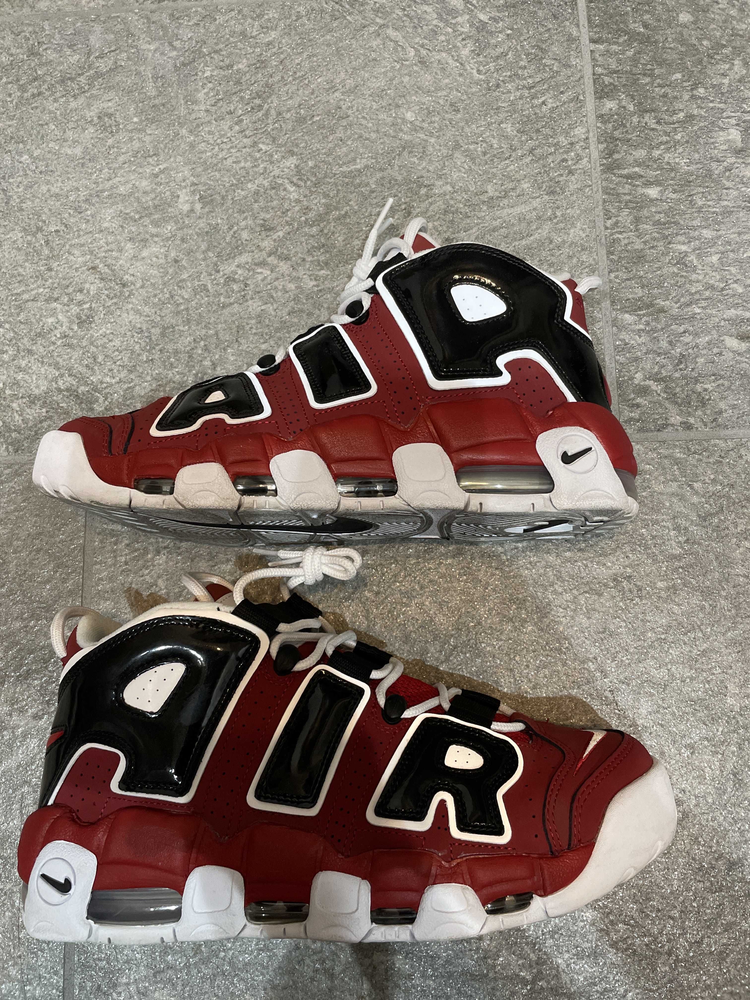 Nike Air More Uptempo ’96 "Black and Varsity Red" (2021)