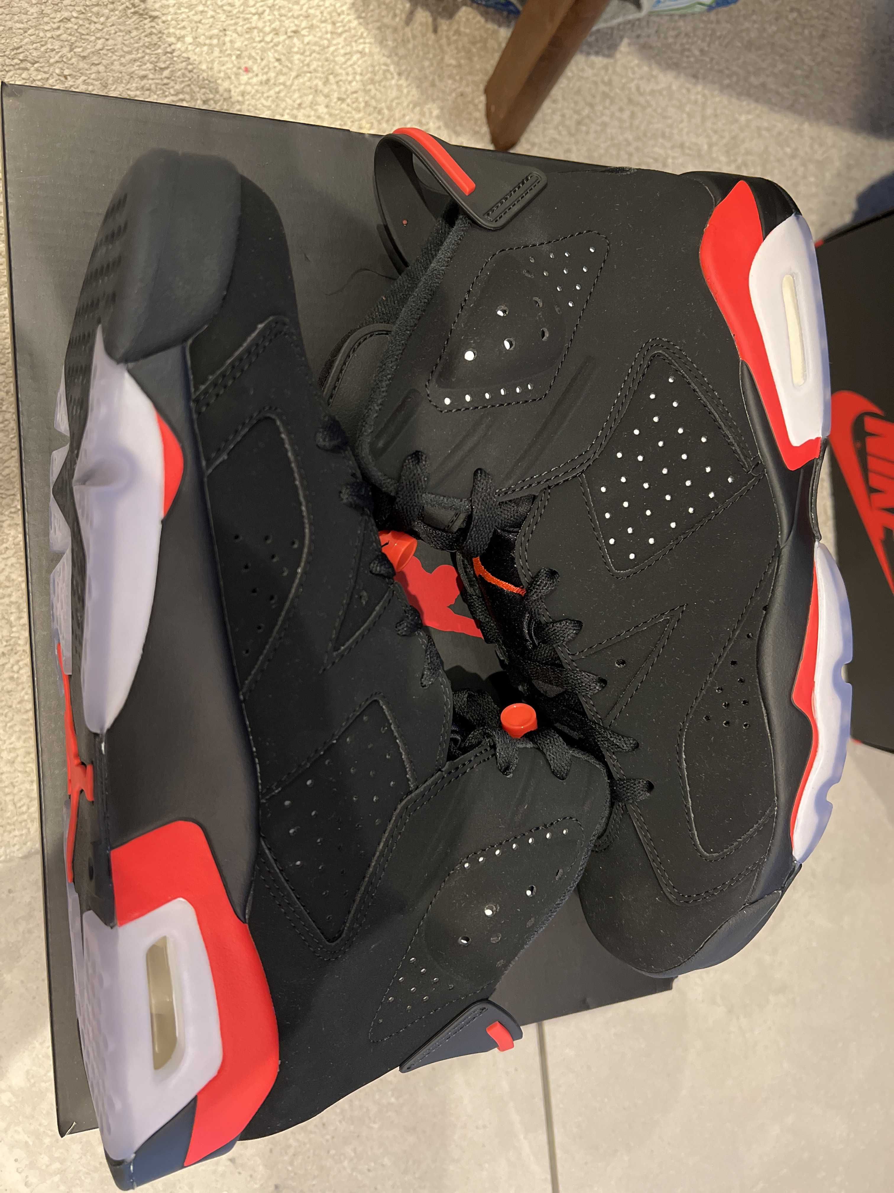 Nike Air Jordan 6 Retro OG "Black/Infrared"