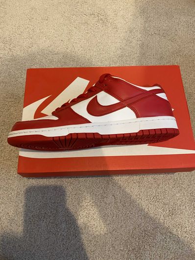 Nike Dunk Low SP "White and University Red"