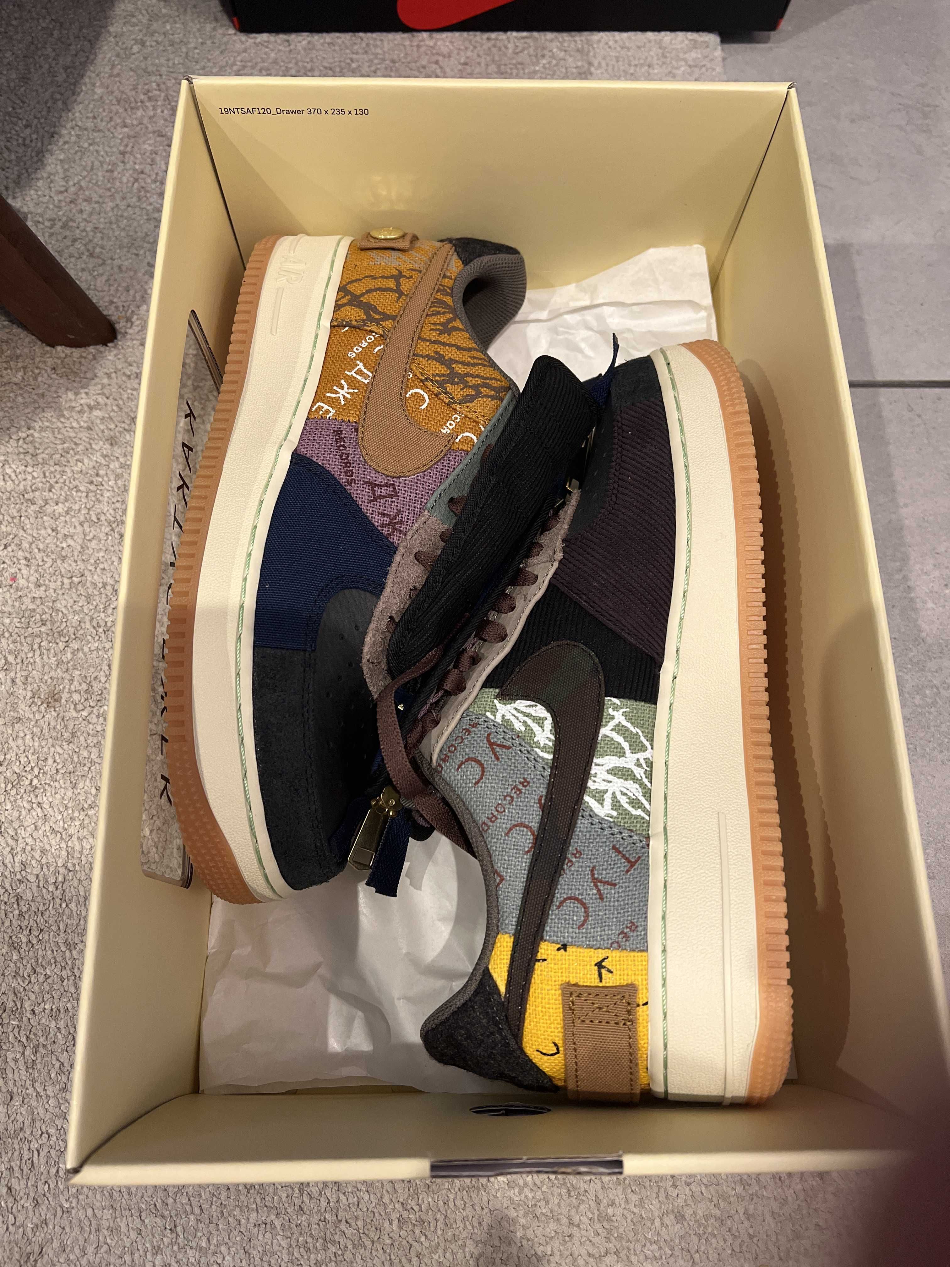 Travis Scott × Nike Air Force 1 Low Cactus Jack "Multi Color"