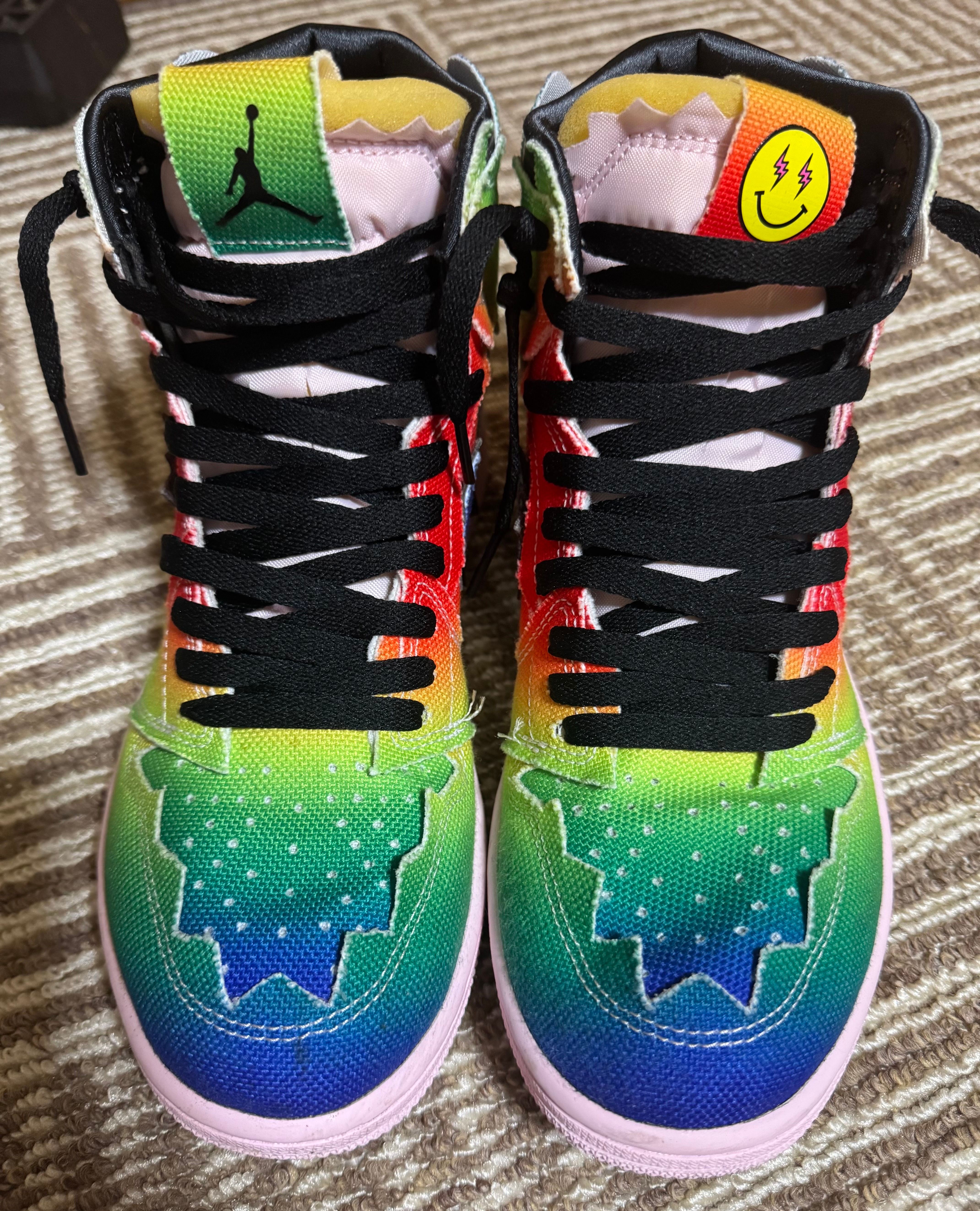 J Balvin × Nike Air Jordan 1 High OG "Rainbow"
