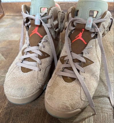Travis Scott × Nike Air Jordan 6 "British Khaki"