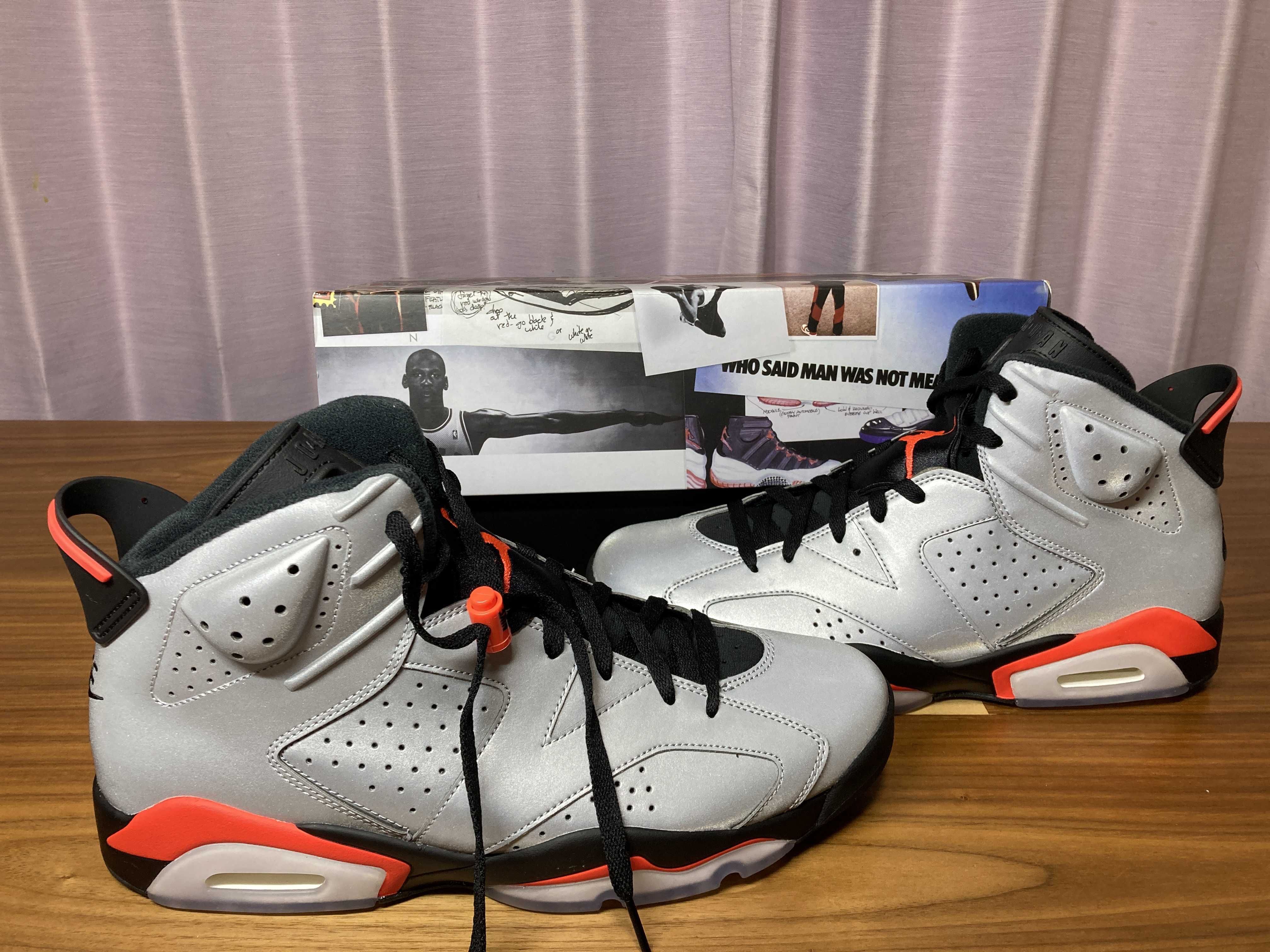 Nike Air Jordan 6 Reflective "Infrared"  