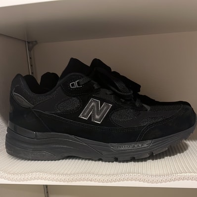 New Balance 992 "Triple Black" (2025/2026)