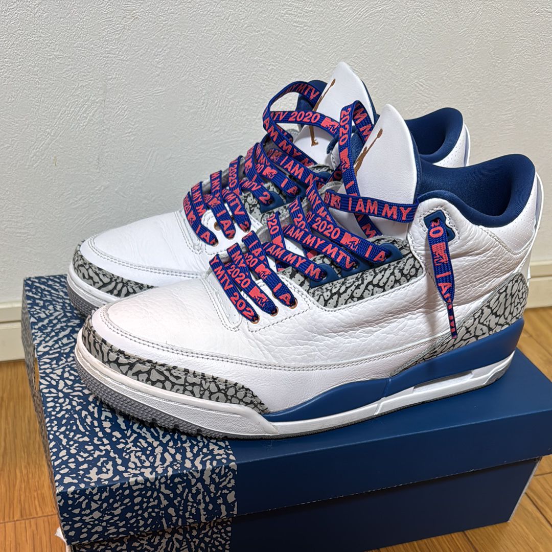 Nike Air Jordan 3 Retro "True Blue and Copper"
