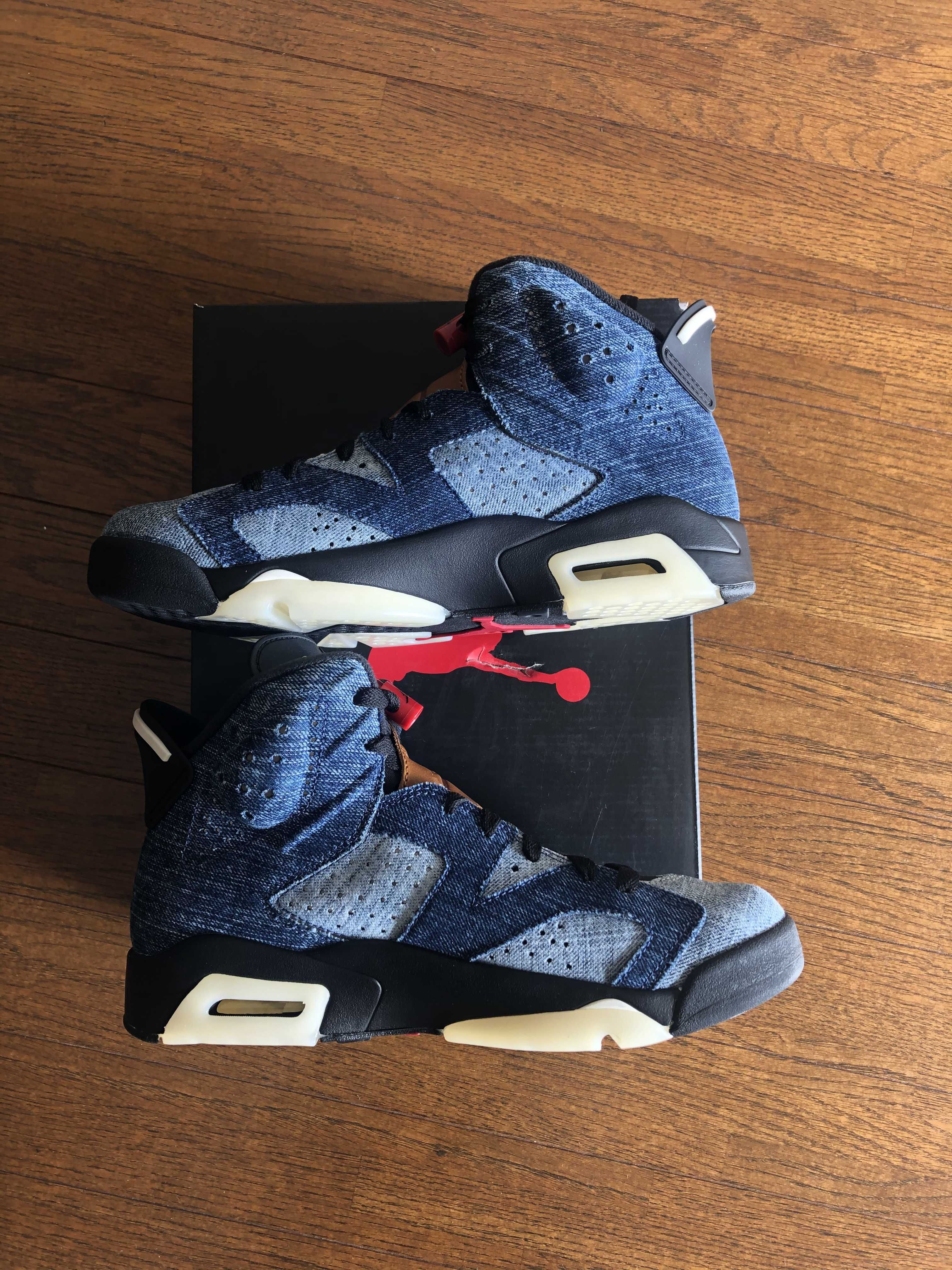 NIKE AIR JORDAN 6 "WASHED DENIM"