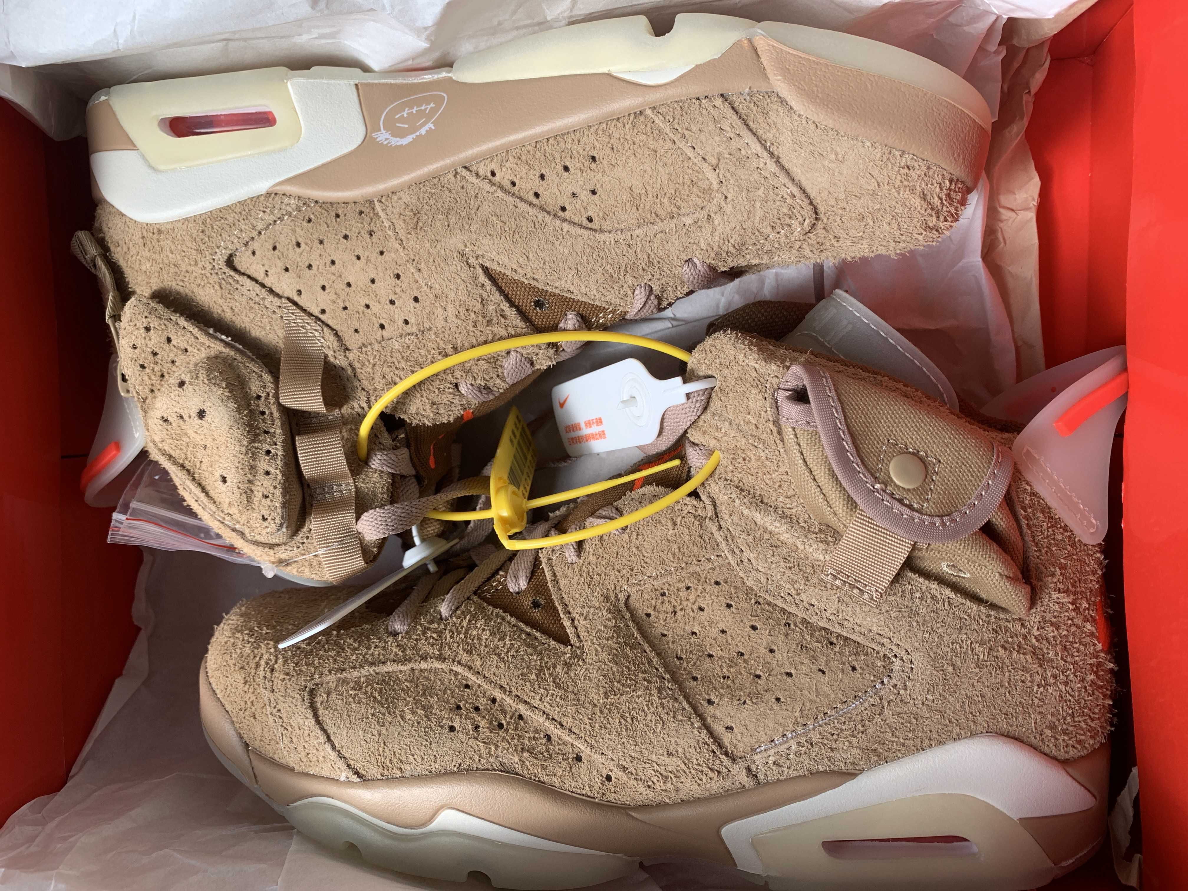 Travis Scott × Nike Air Jordan 6 "British Khaki"