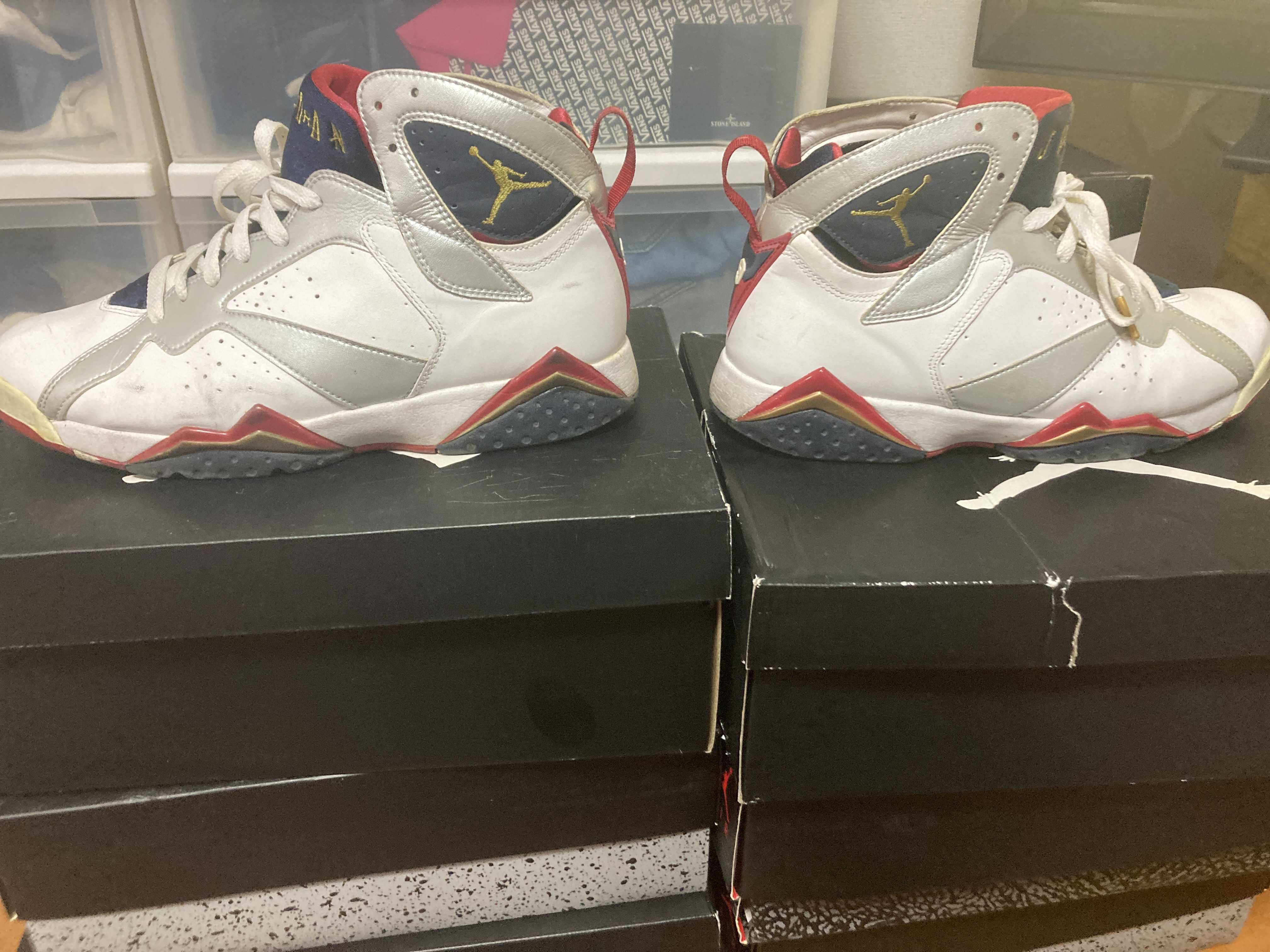 NIKE AIR JORDAN 7 RETRO "OLYMPIC" (2012)