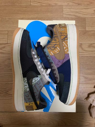 Travis Scott × Nike Air Force 1 Low Cactus Jack "Multi Color"