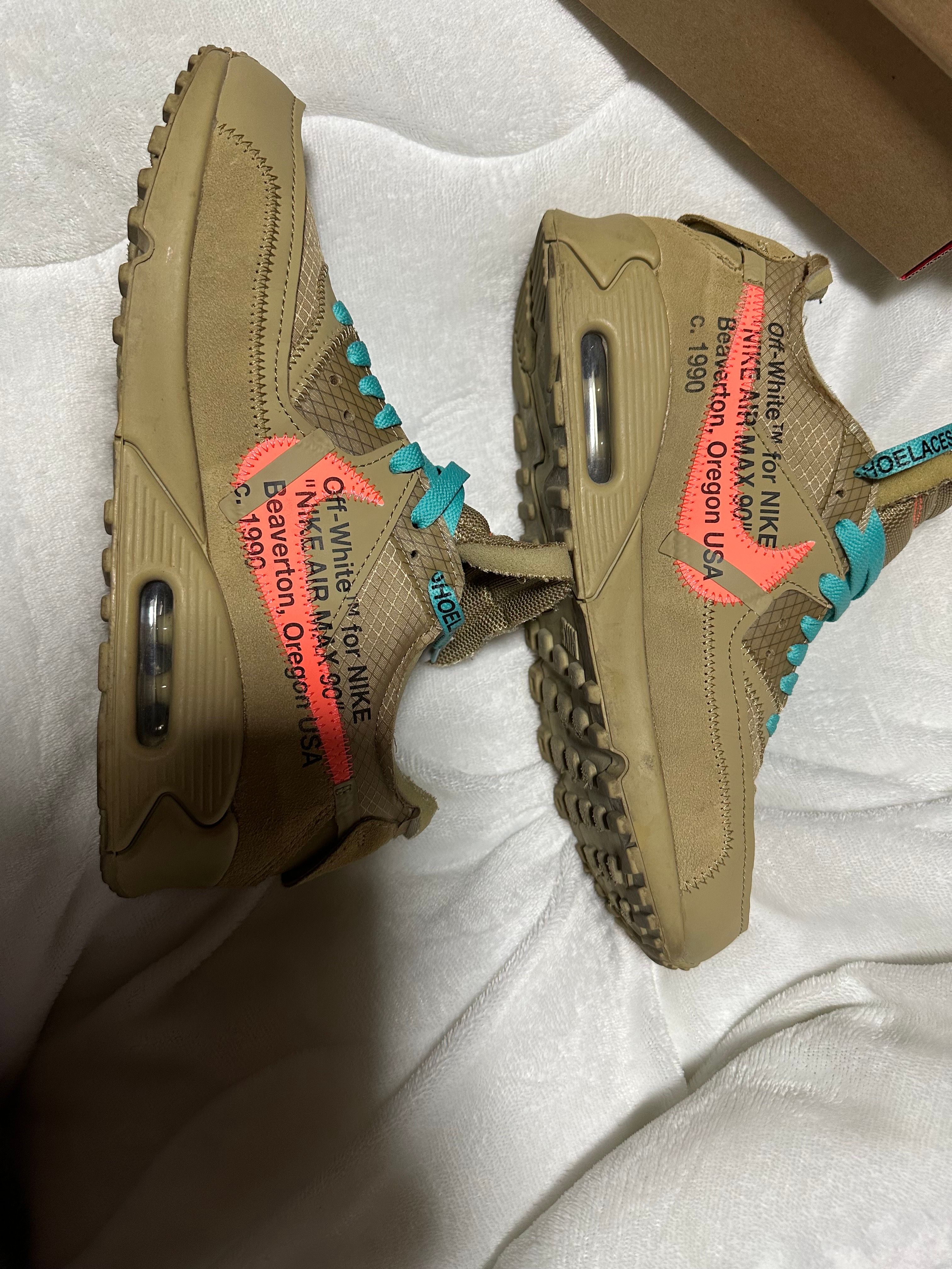 Off-White × Nike Air Max 90 "Desert Ore"