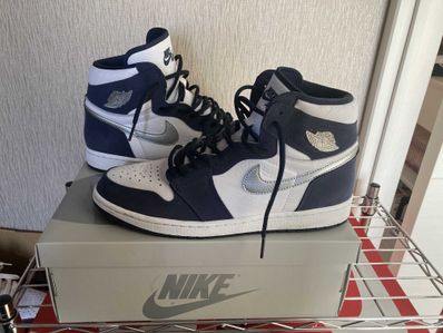Nike Air Jordan 1 High OG CO.JP "White/Midnight Navy" (2020)(ブリーフケースなし)