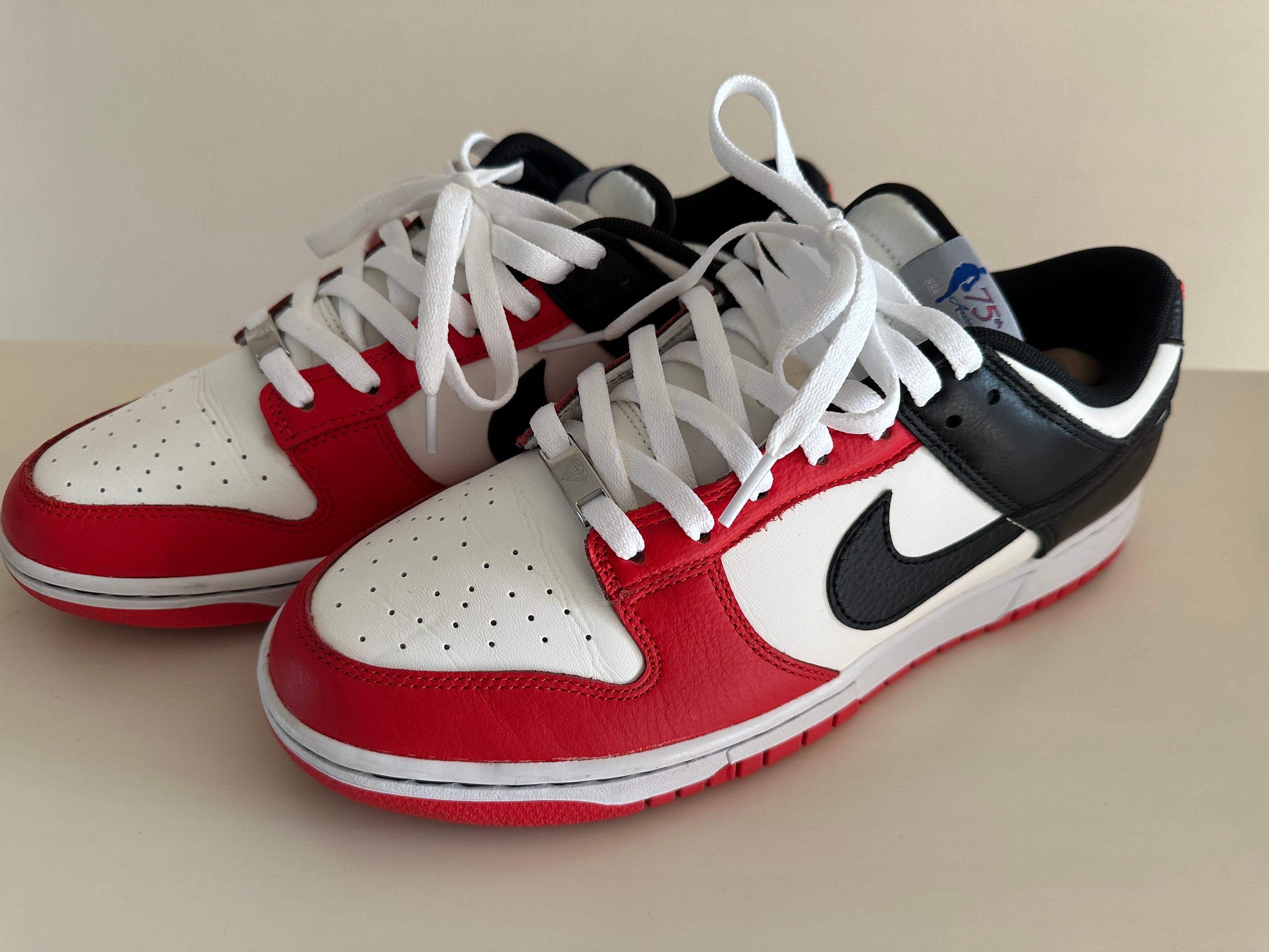 NBA × Nike Dunk Low EMB 75th Anniversary "Chicago Bulls"