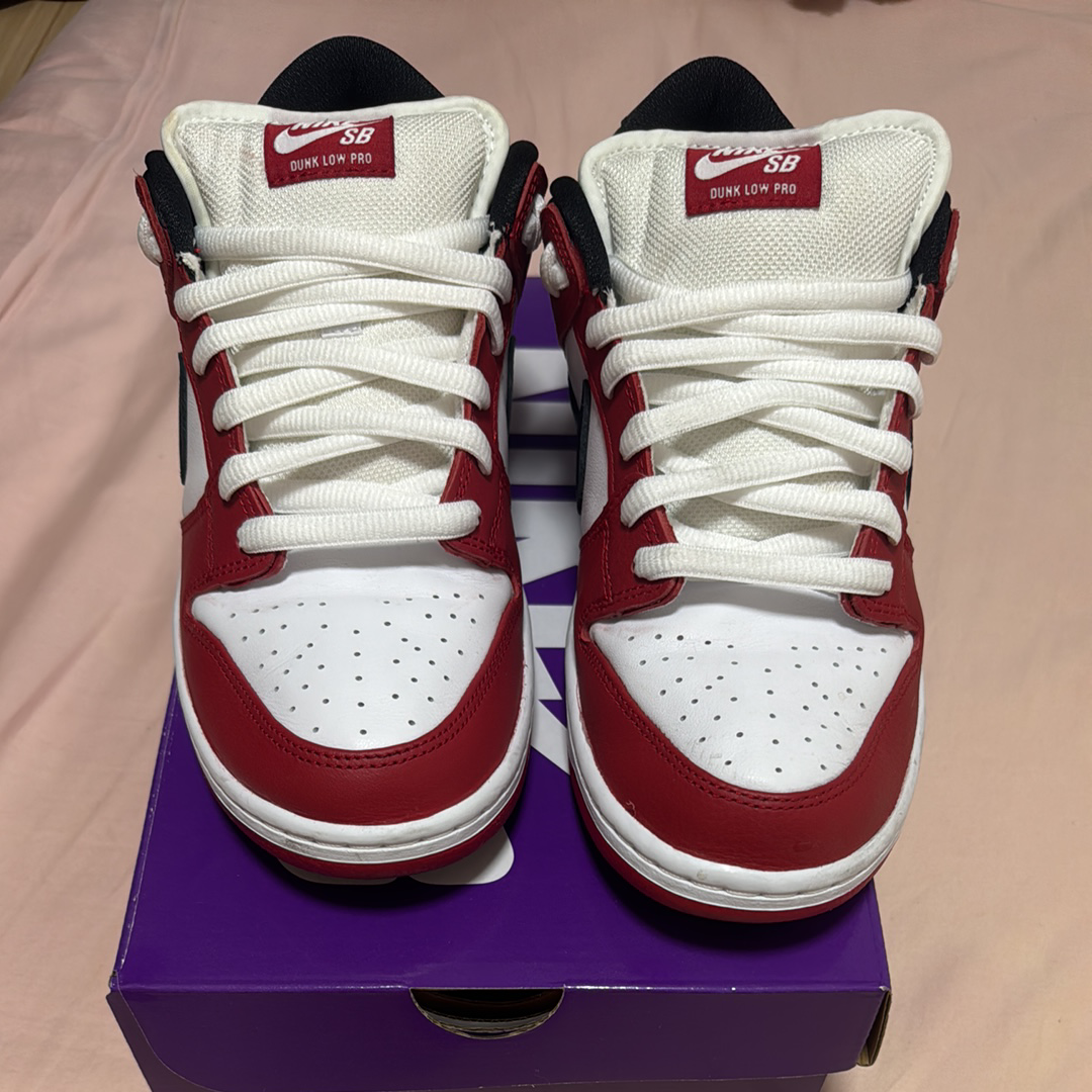 Nike SB Dunk Low Pro "J-Pack Chicago/Varsity Red and White"