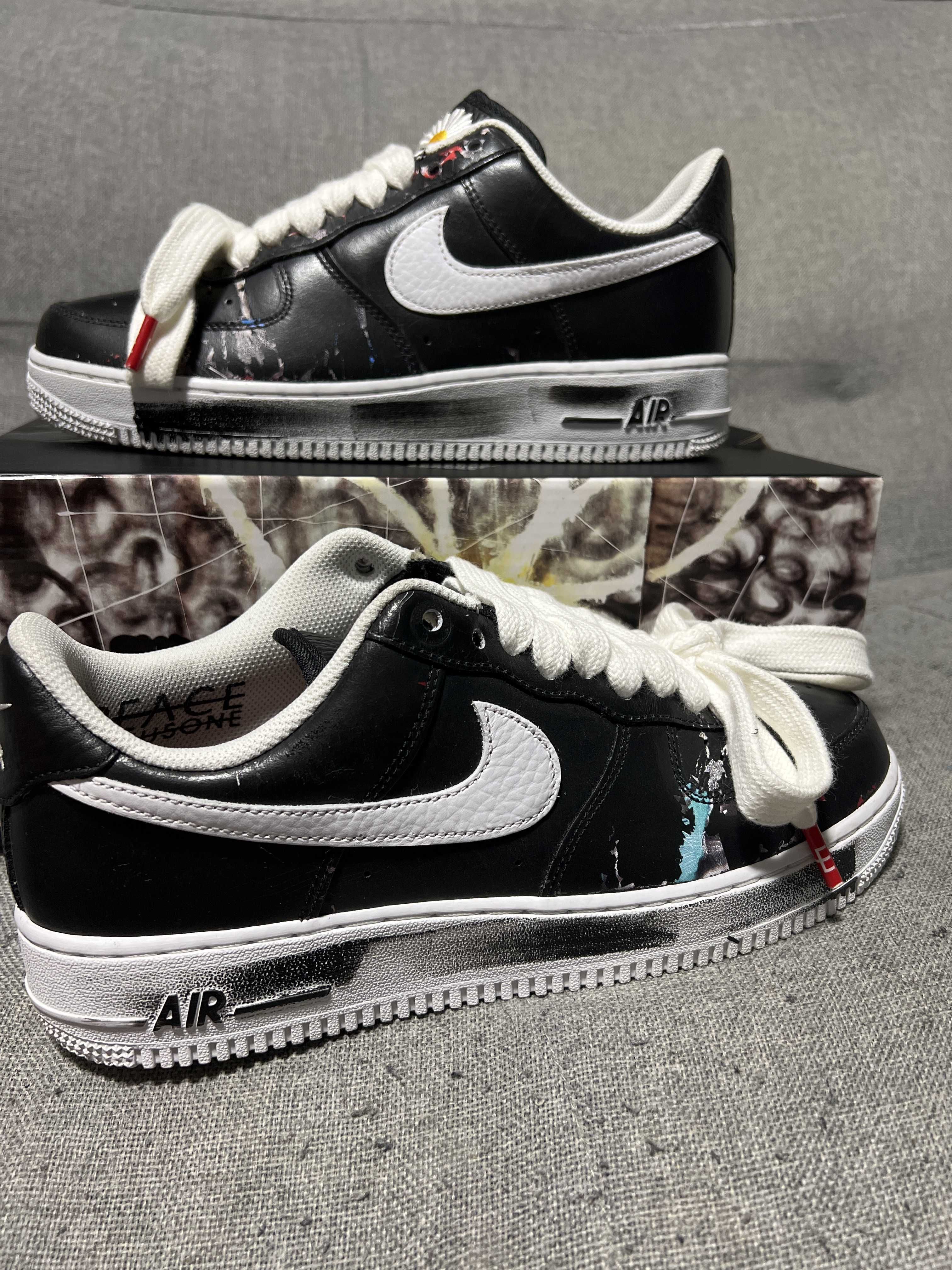 PEACEMINUSONE × Nike Air Force 1 Low Para Noise "Black" / G-DRAGON