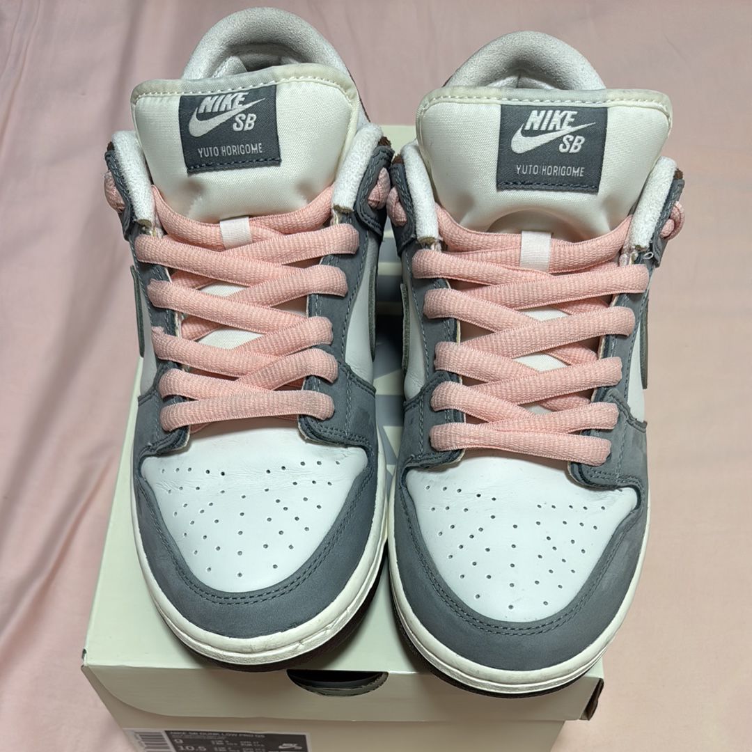 堀米 雄斗(Yuto Horigome) × Nike SB Dunk Low Pro QS "Wolf Grey"