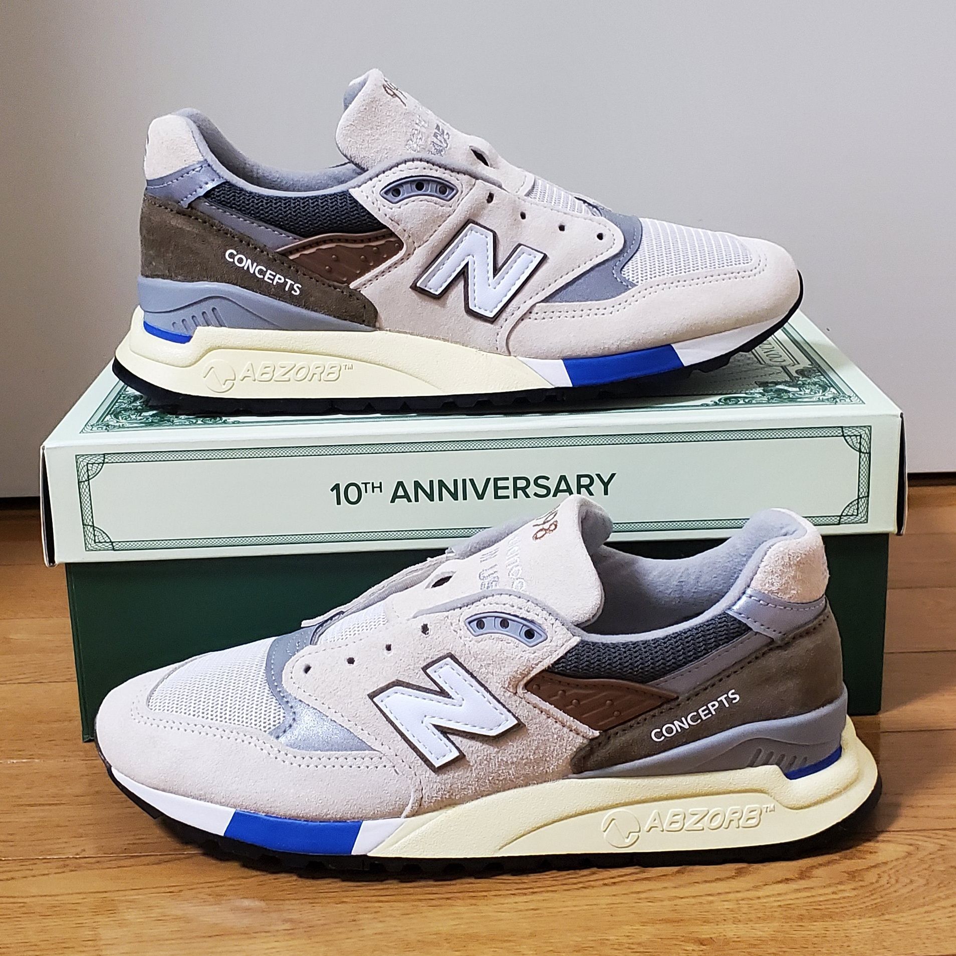 Concepts × New Balance 998 "C-Note"