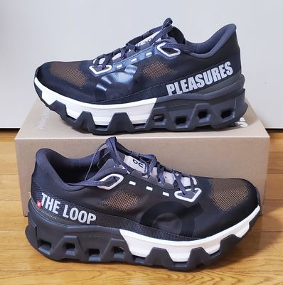 PLEASURES × The Loop × On Cloudmonster Hyper PLS-TL "Espresso/Elk"