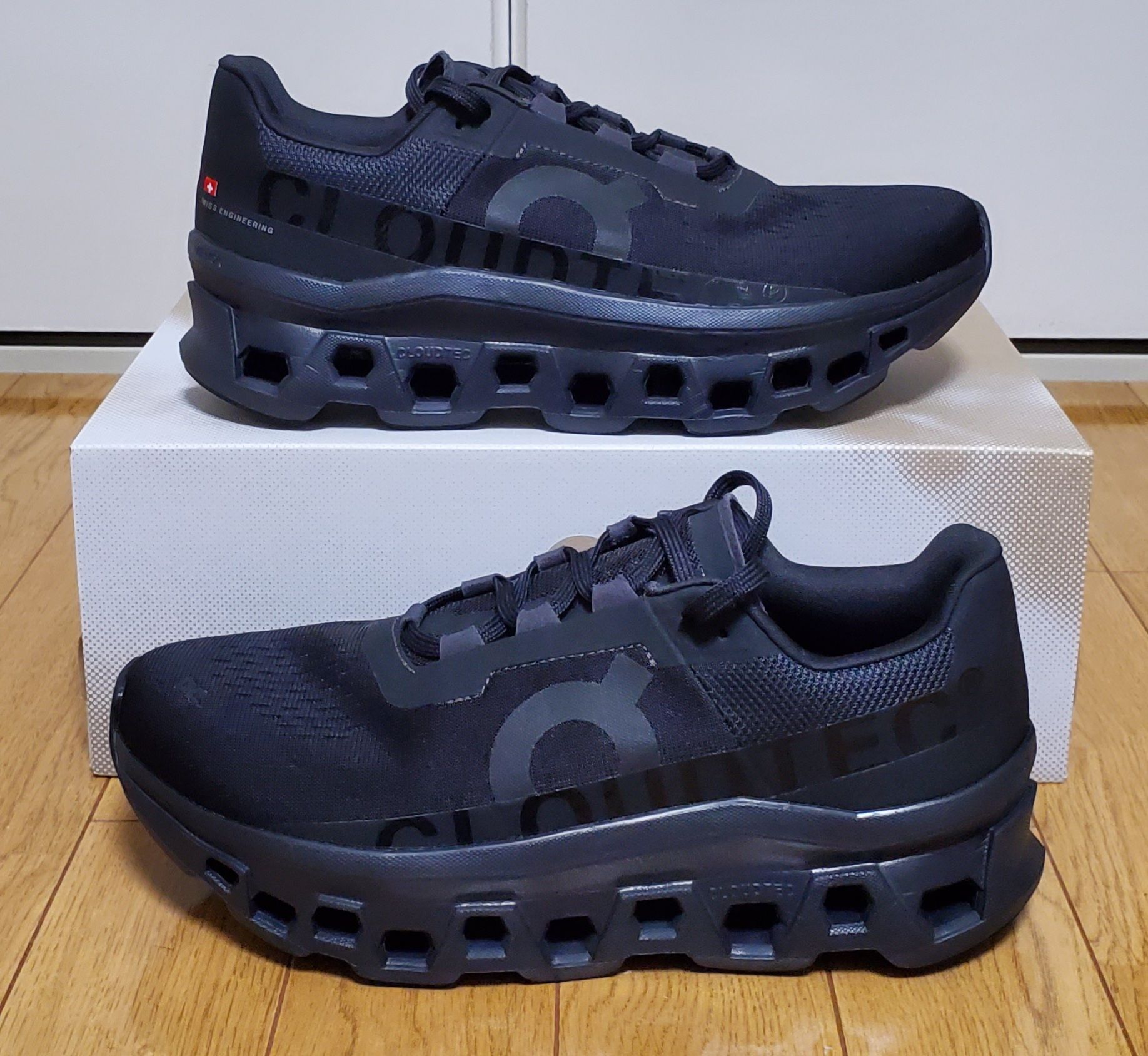 On Cloudmonster "All Black"