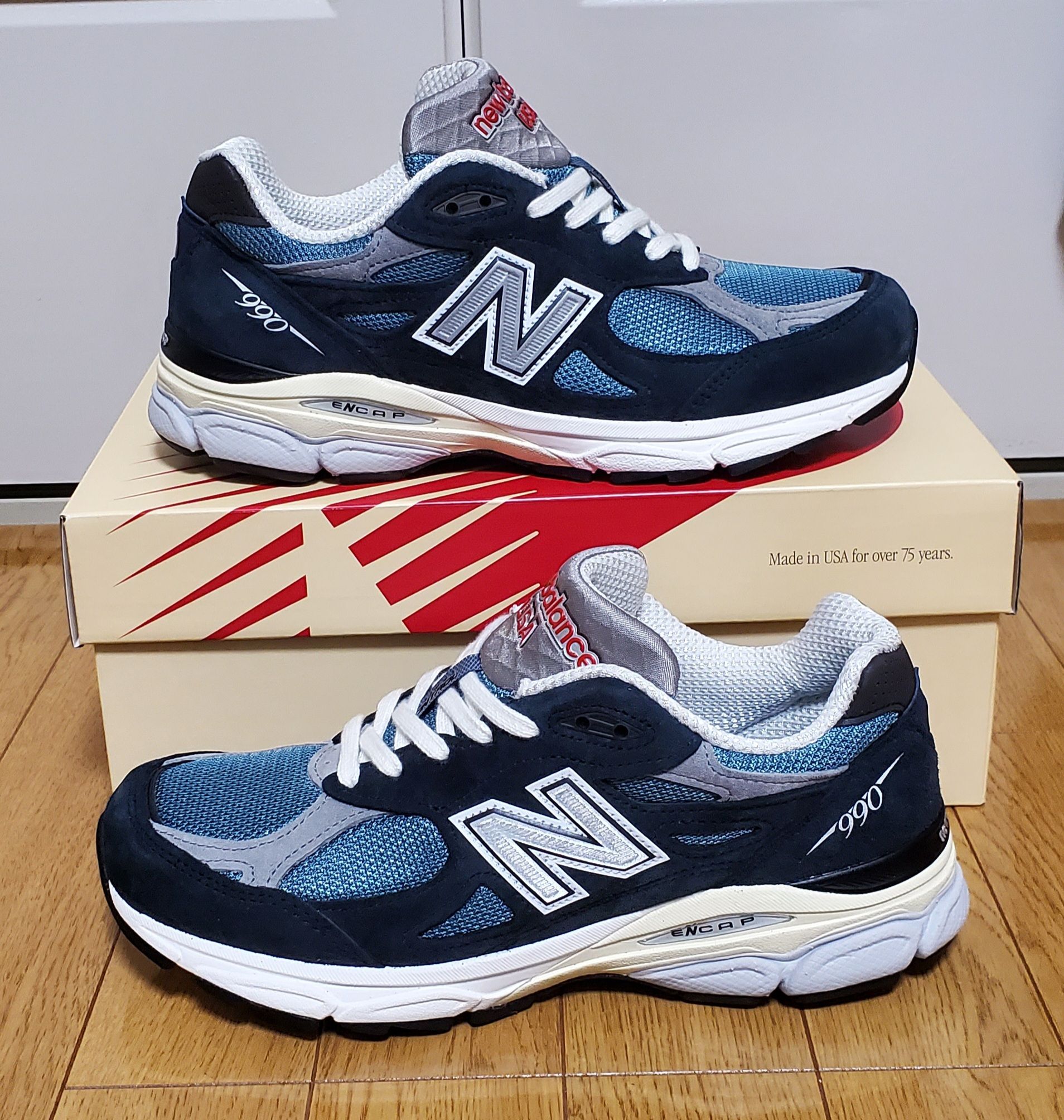 New Balance 990V3 "Navy/Castlerock"