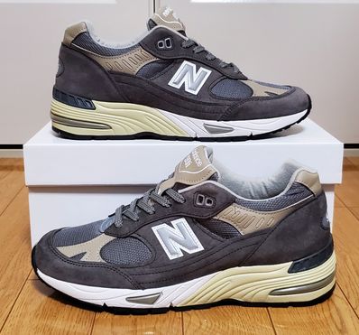 New Balance M991UKF Flimby Catalogue Pack "Grey/White"