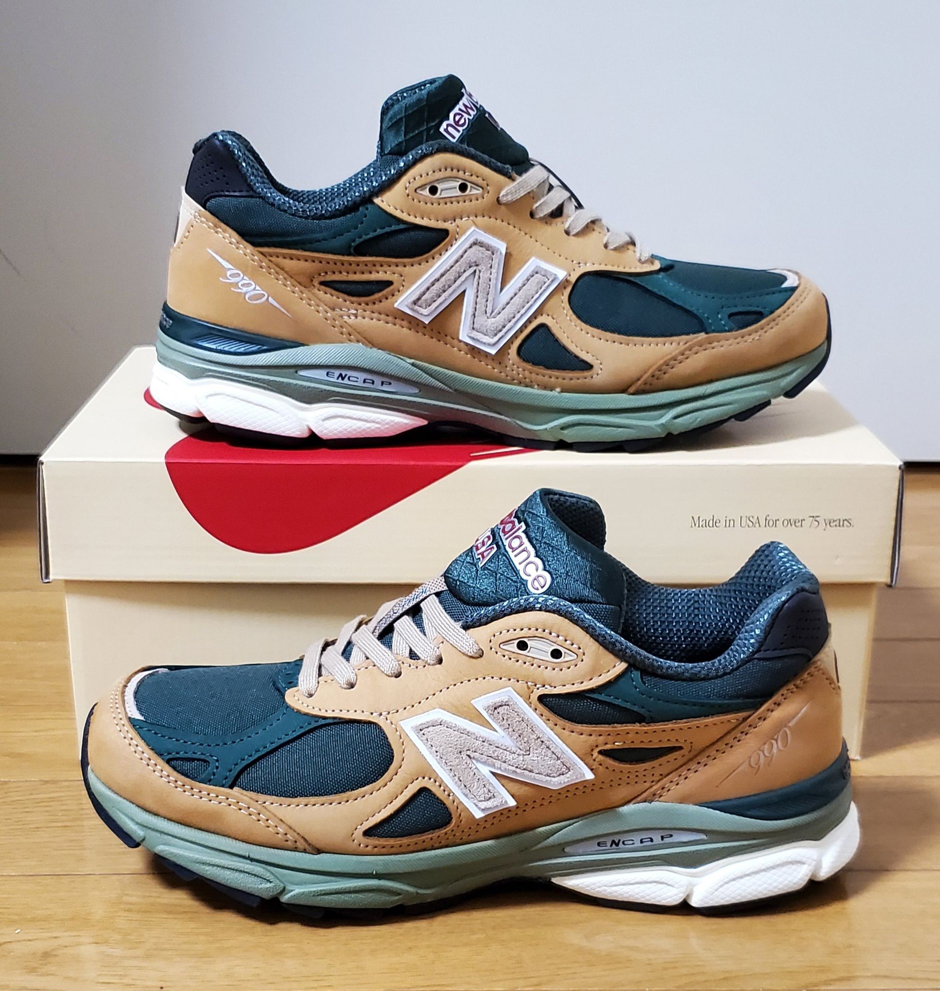 New Balance 990V3 "Brown/Charcoal"