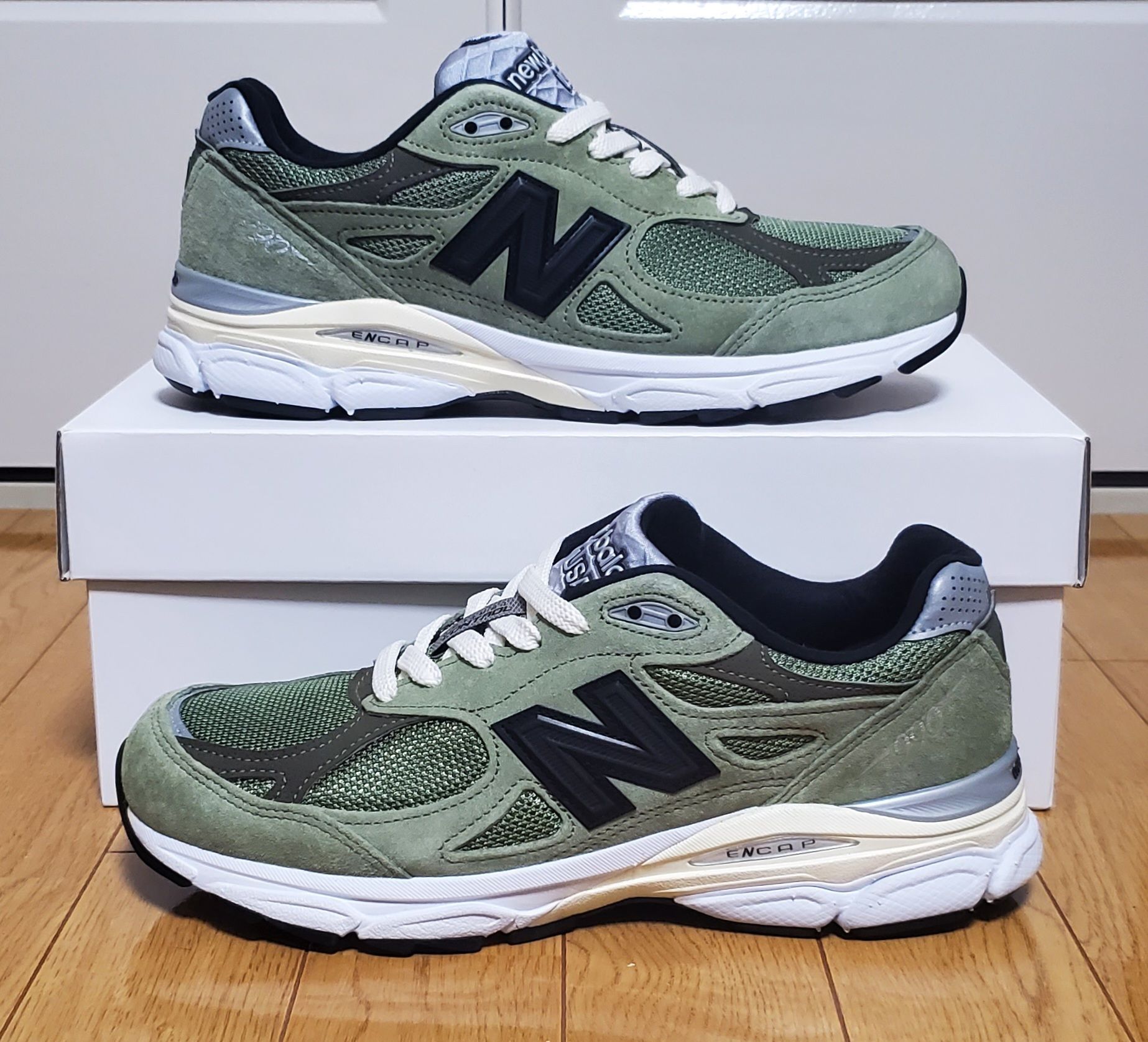 JJJJound × New Balance 990V3 "Green"