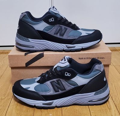 New Balance 991 Urban Winter "Black/Turbulence"