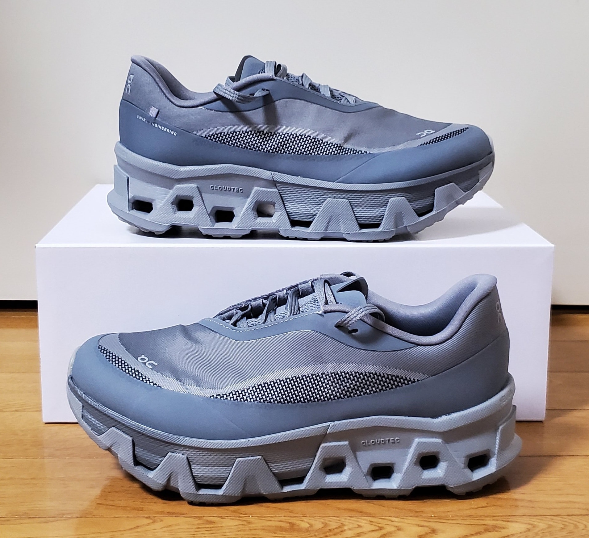 POST ARCHIVE FACTION × On Cloudmonster Hyper "Phantom/Apollo"