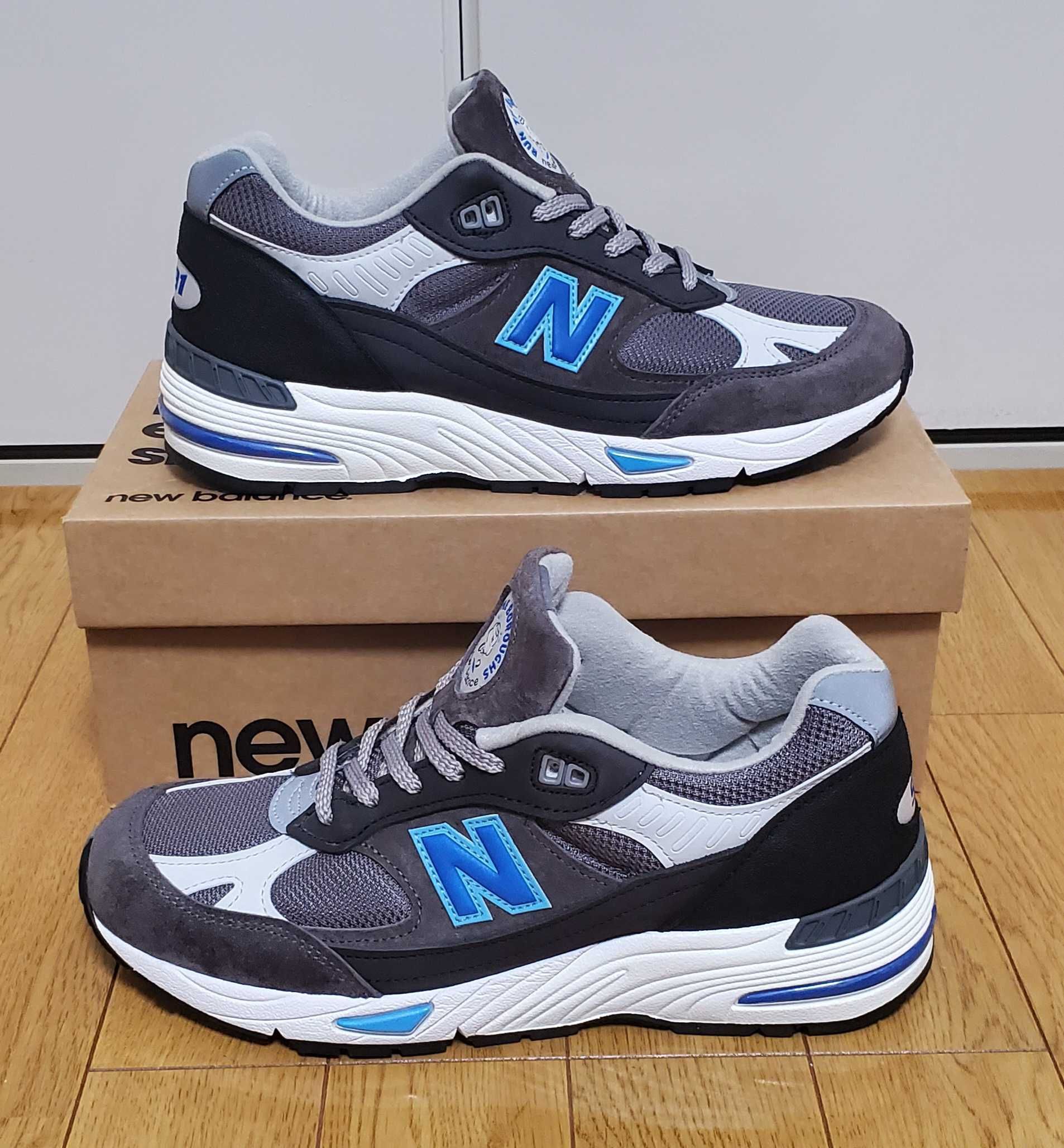 Run the Boroughs × New Balance M991LM "Gray/Black"