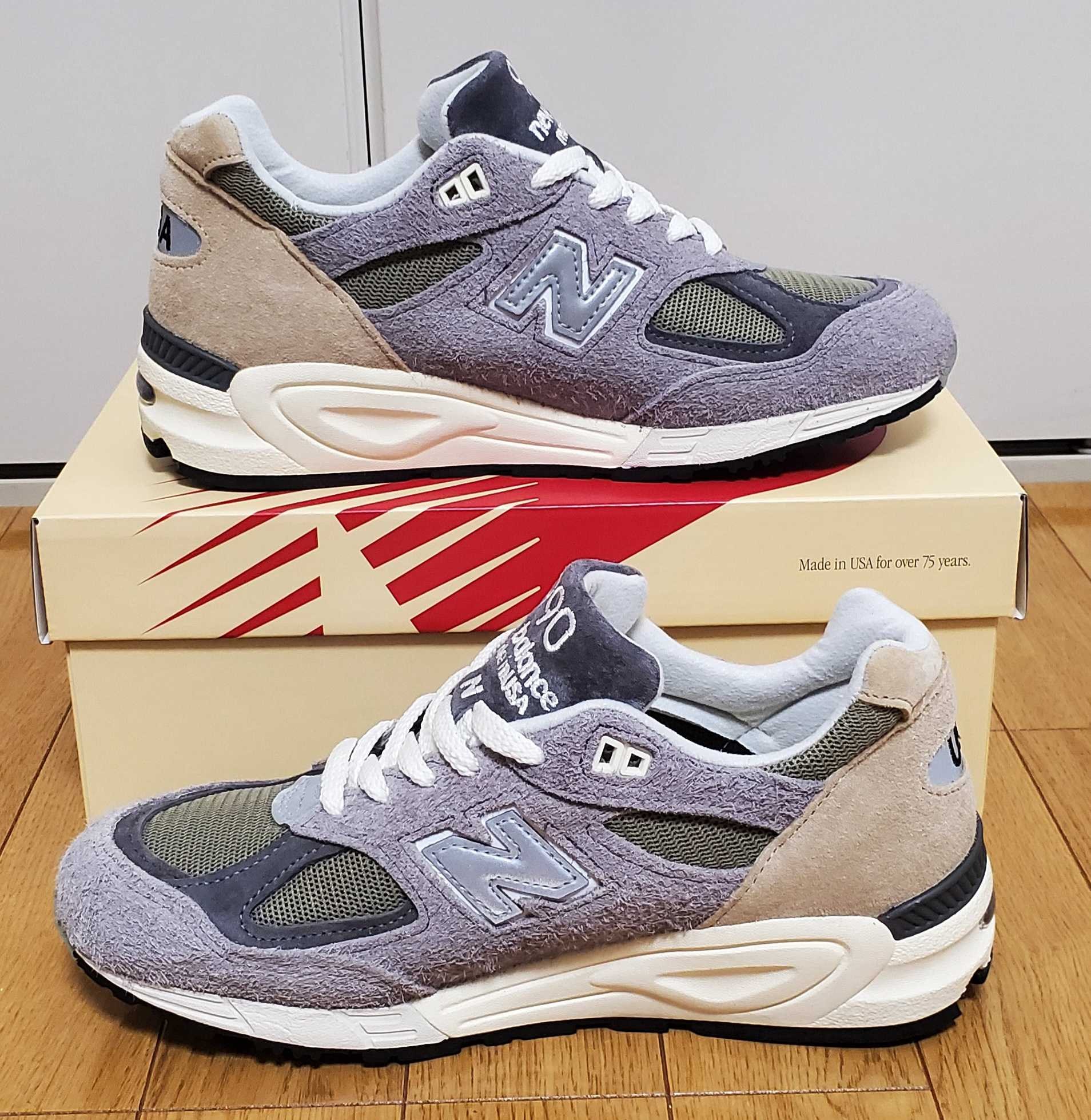 New Balance 990V2 "Gray"