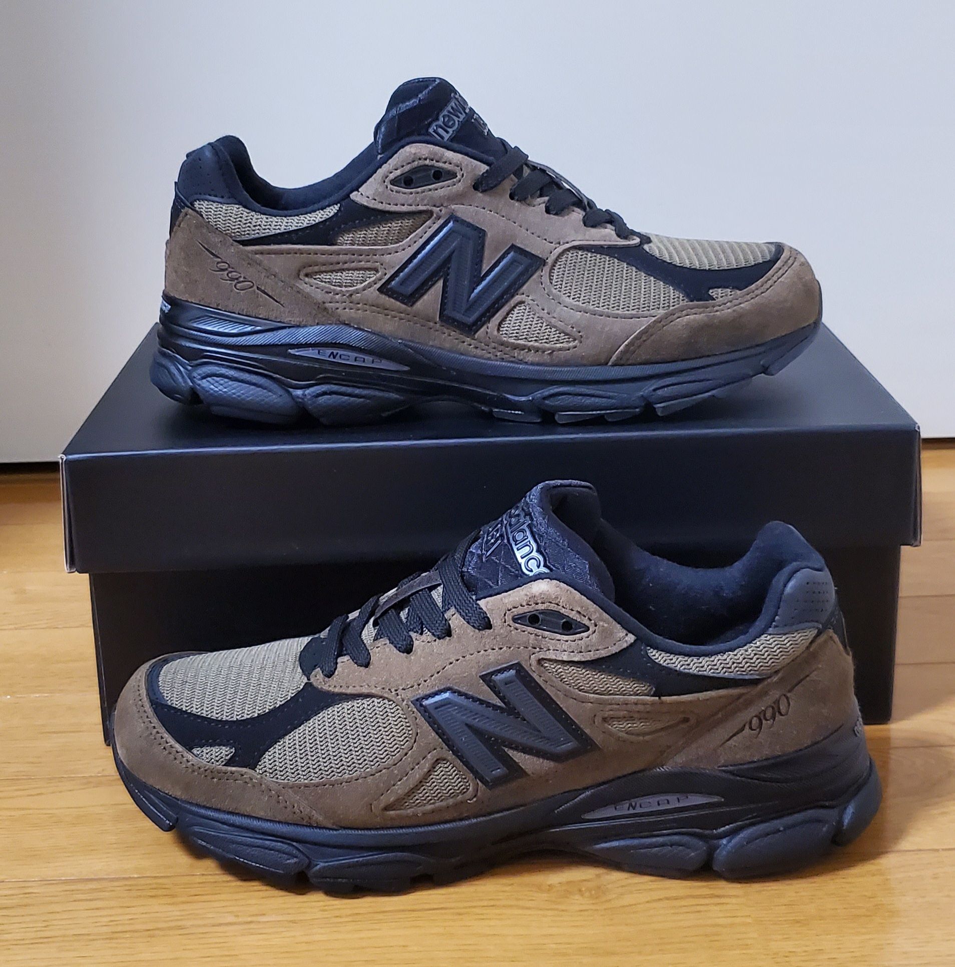 JJJJound × New Balance 990V3 "Slate Black"