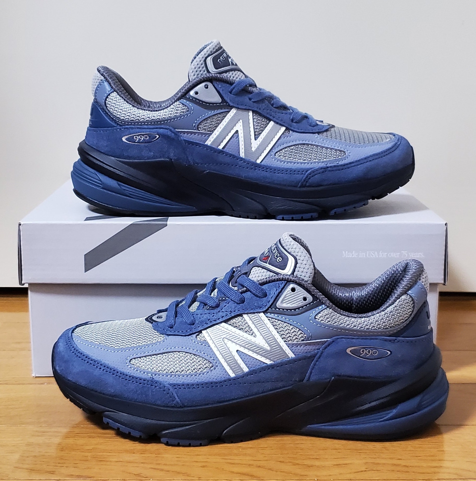 New Balance 990V6 "Vintage Indigo/Eclipse/Slate Grey"